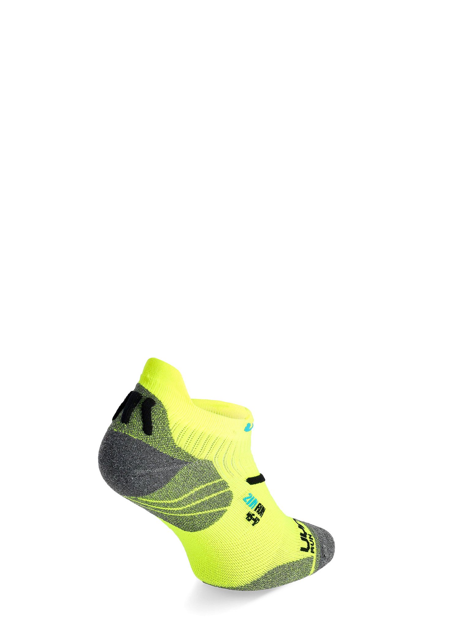 Шкарпетки для бігу UYN Run 2in Socks - yellow fluo/black