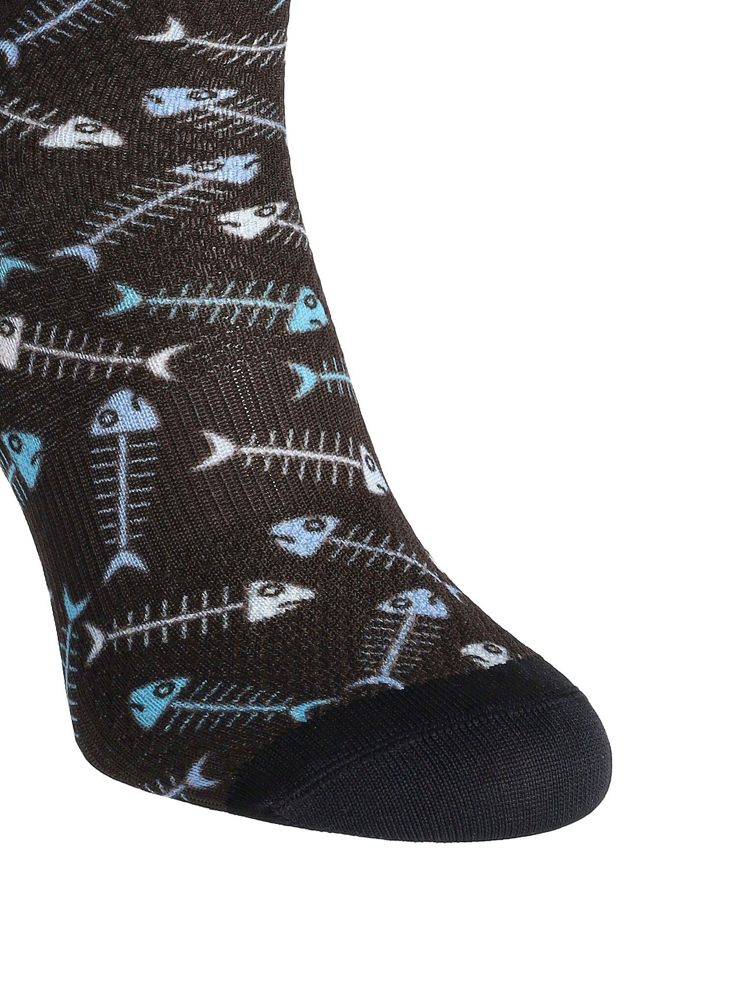 Шкарпетки жіночі Karpos Green Fire Socks - black/ombre blue/aquamarine