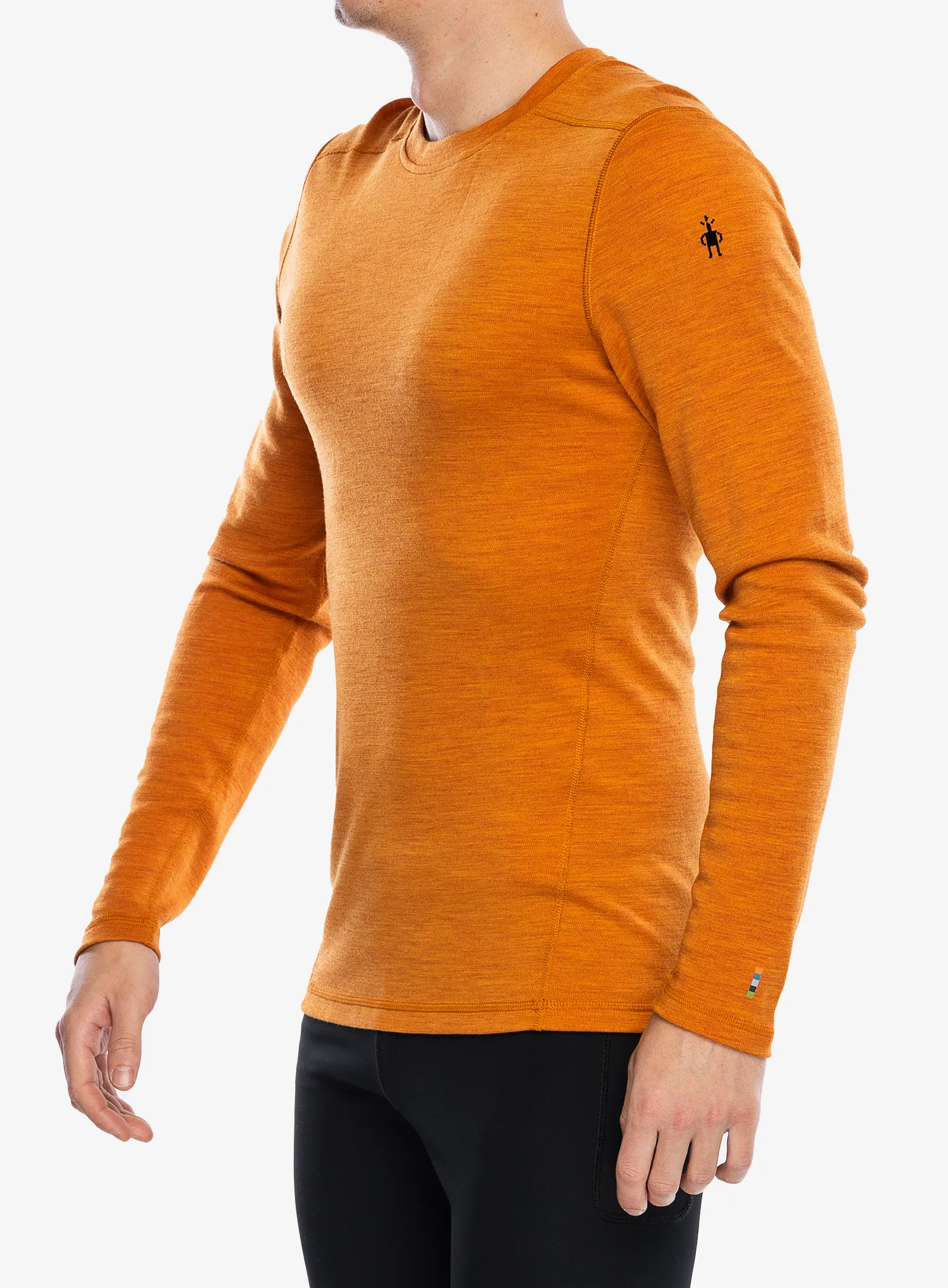 Термокофта SmartWool Merino 250 Baselayer Crew - marmalade h