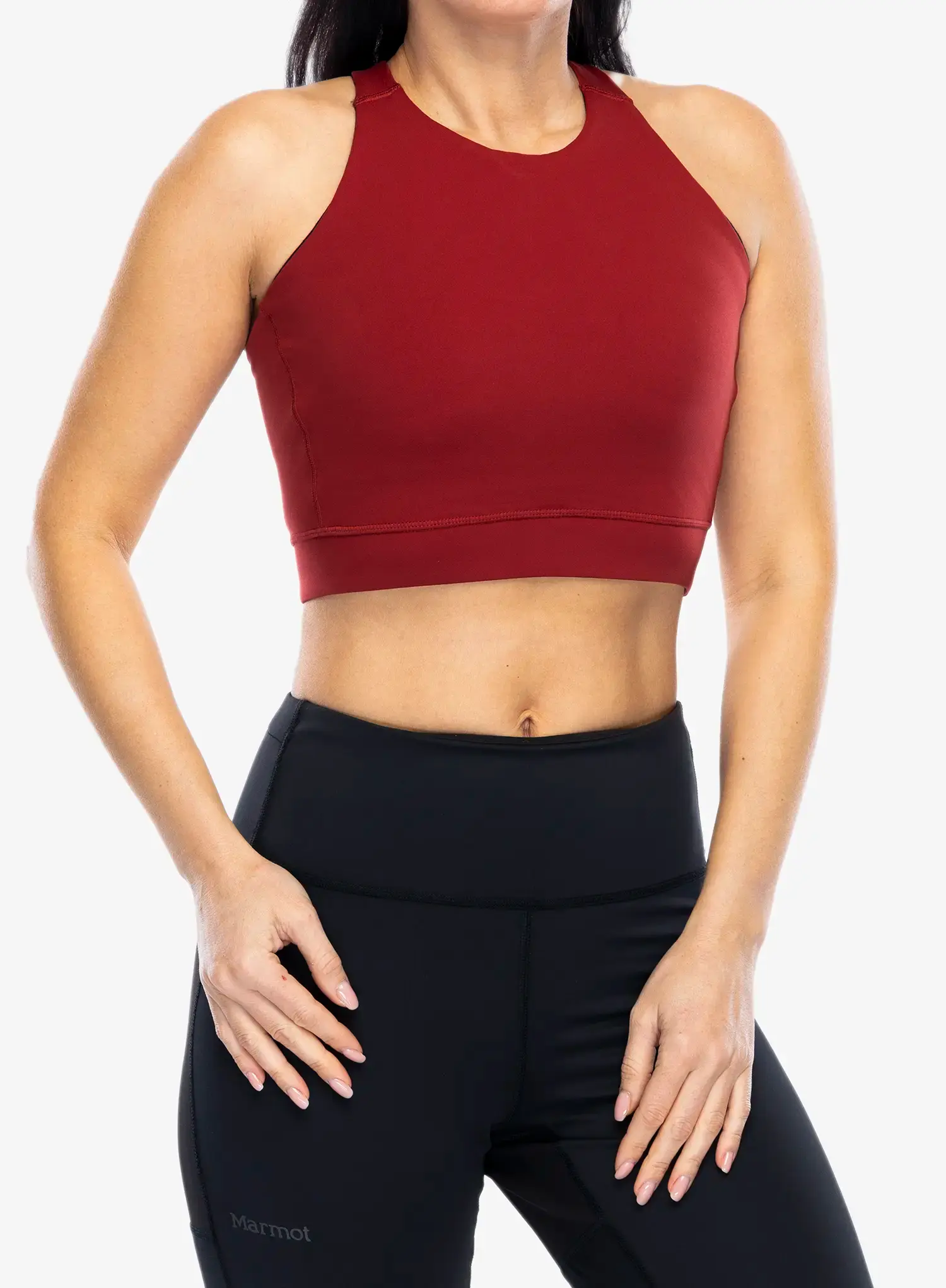 Бюстгальтер спортивний Smartwool Active Crop Bra - currant