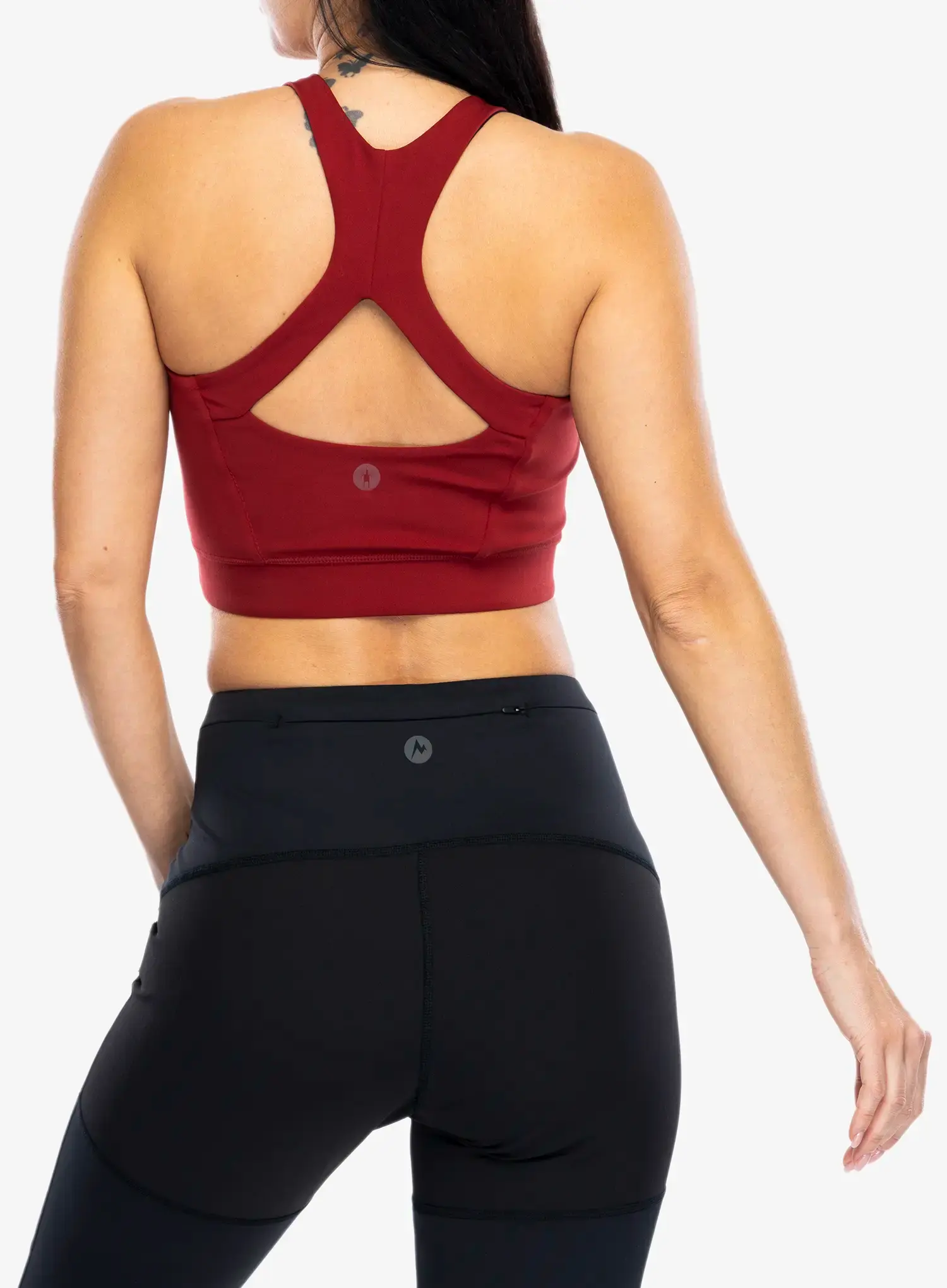 Бюстгальтер спортивний Smartwool Active Crop Bra - currant