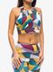 Бюстгальтер спортивний Smartwool Active Crop Bra - twilight blue mosaic
