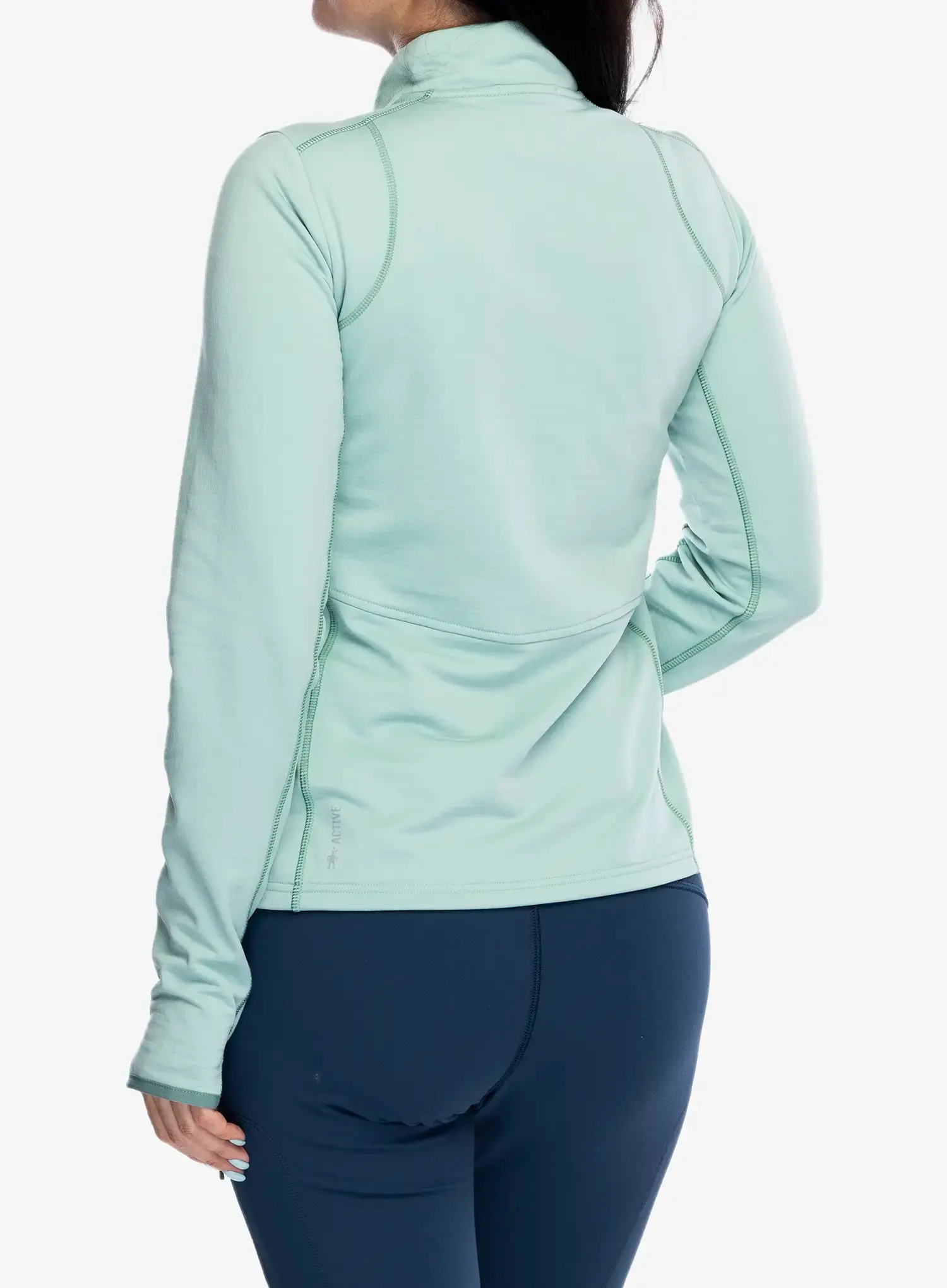 Кофта жіноча Smartwool Active Fleece 1/2 Zip - arctic green