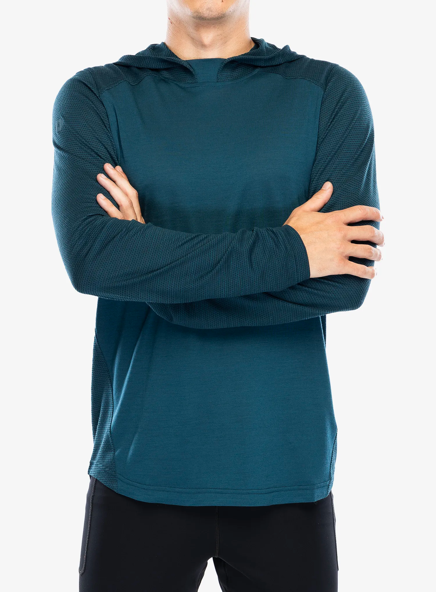 Кофта з каптуром Smartwool  Active Mesh Hoodie - twilight blue