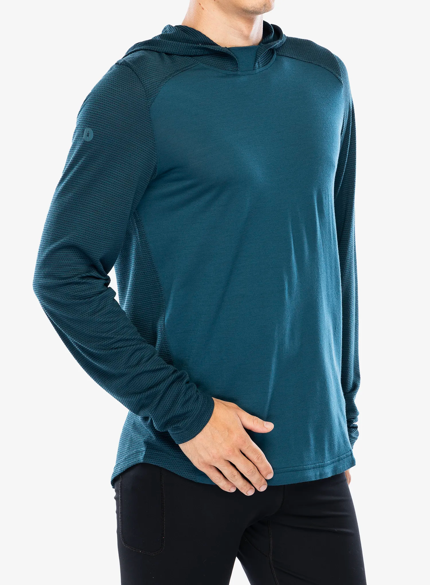 Кофта з каптуром Smartwool  Active Mesh Hoodie - twilight blue