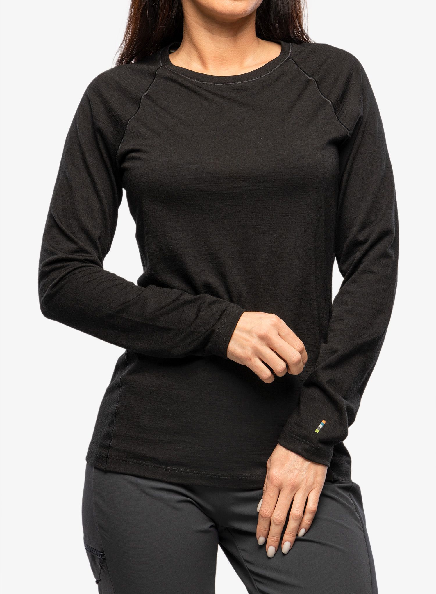 Термокофта жіноча Smartwool Classic All-Season Merino Base Layer Long Sleeve - black