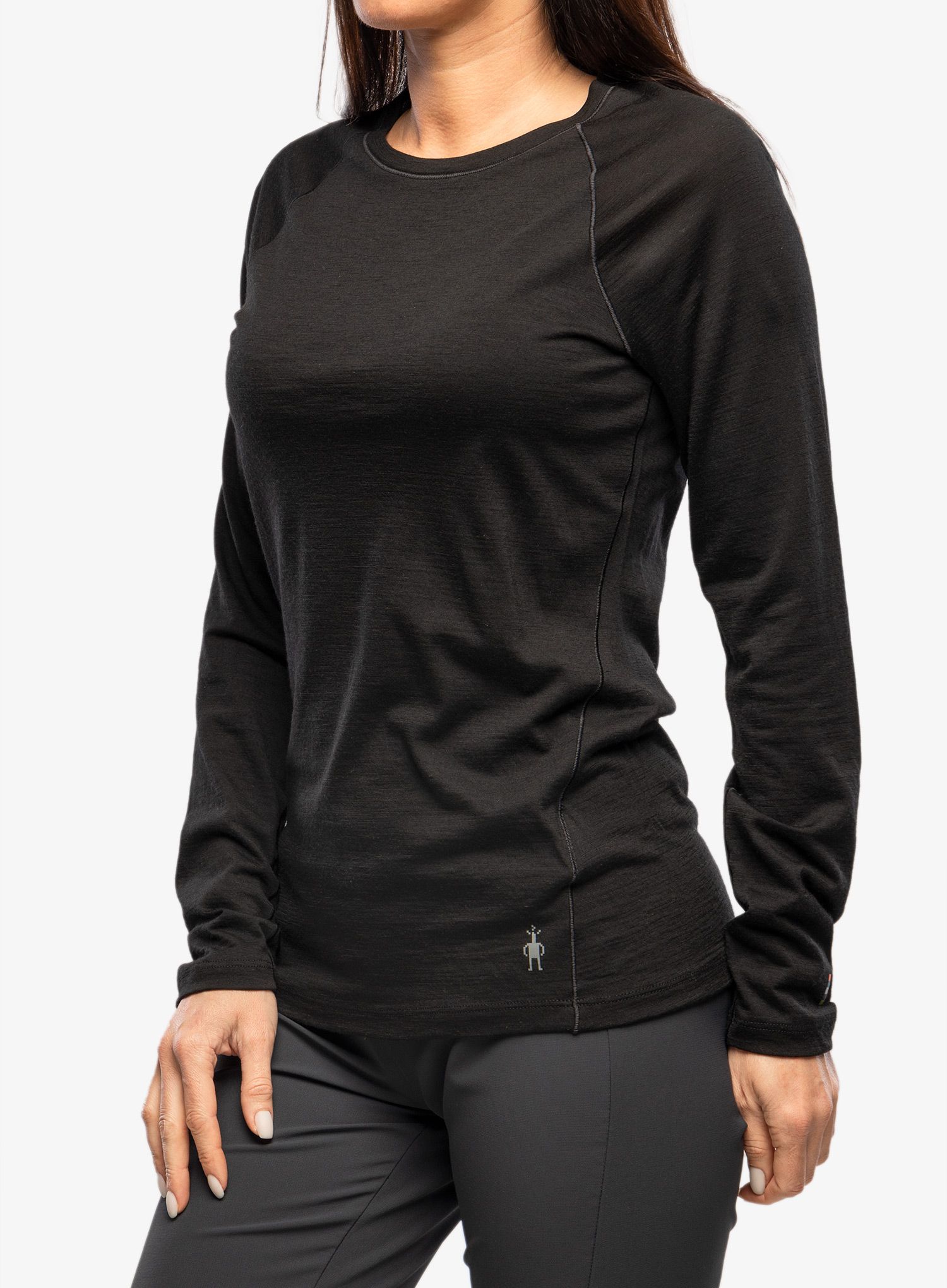 Термокофта жіноча Smartwool Classic All-Season Merino Base Layer Long Sleeve - black