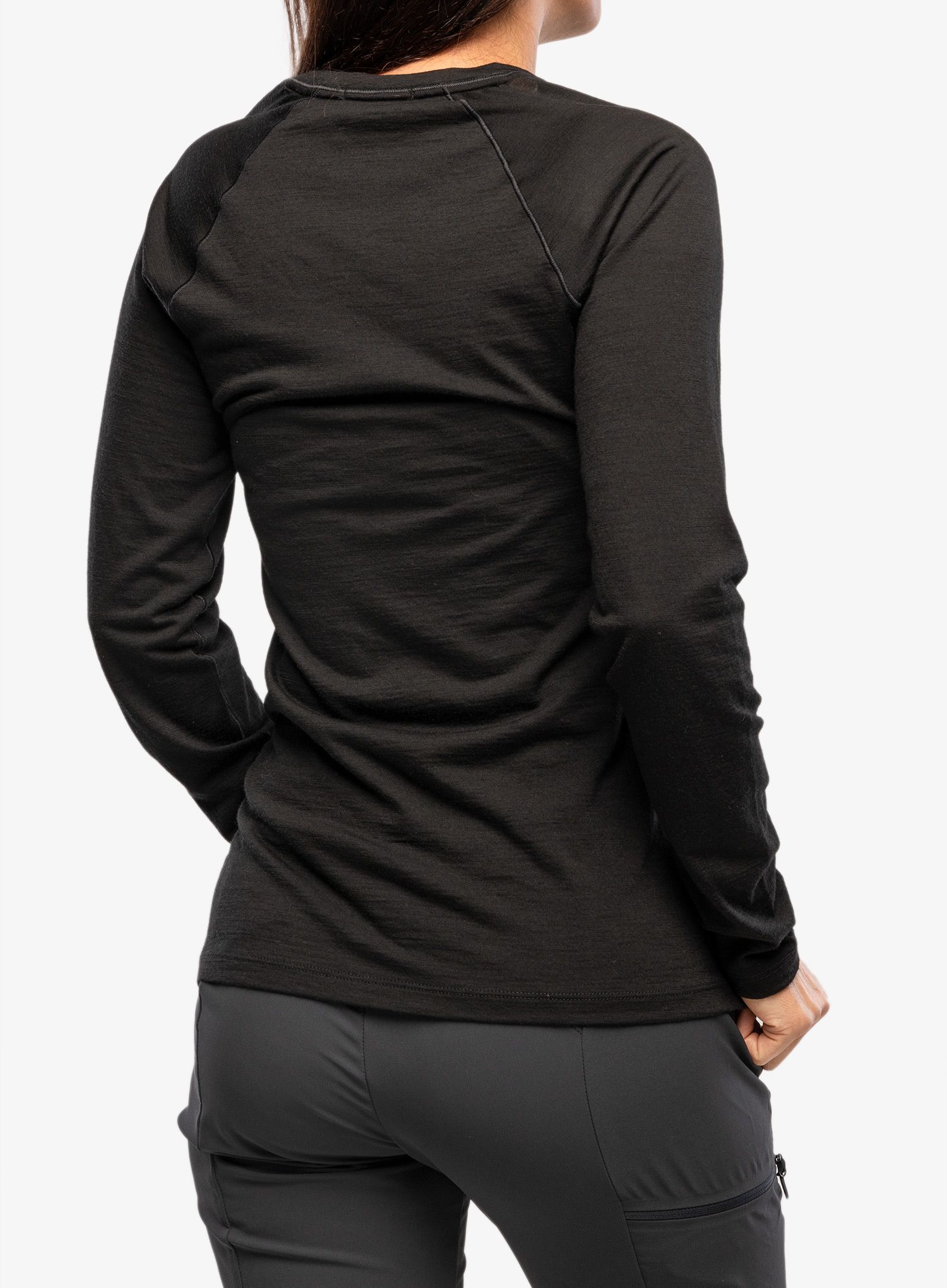 Термокофта жіноча Smartwool Classic All-Season Merino Base Layer Long Sleeve - black