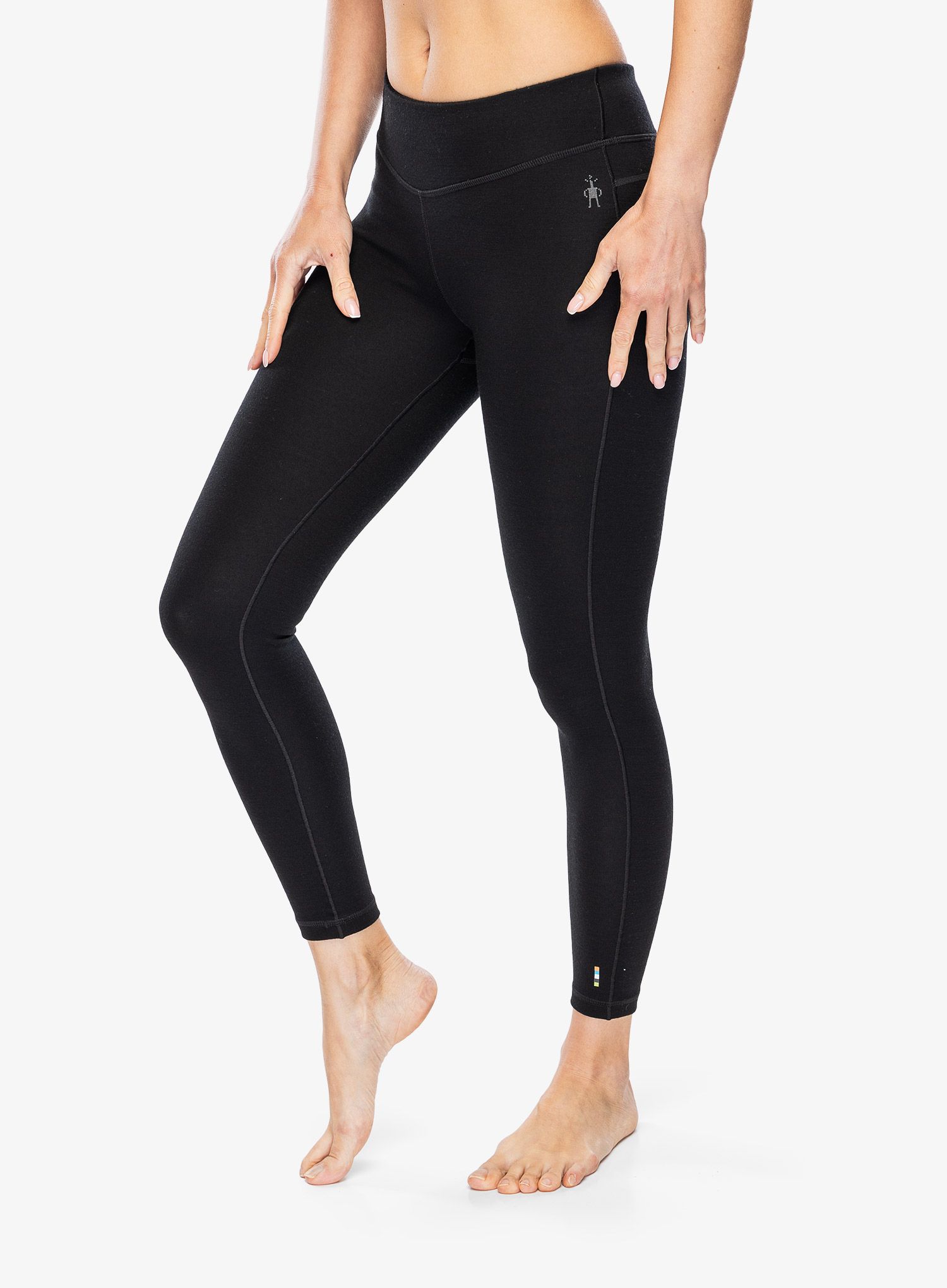 Термолегінси жіночі Smartwool Classic Merino BL Bottom - black