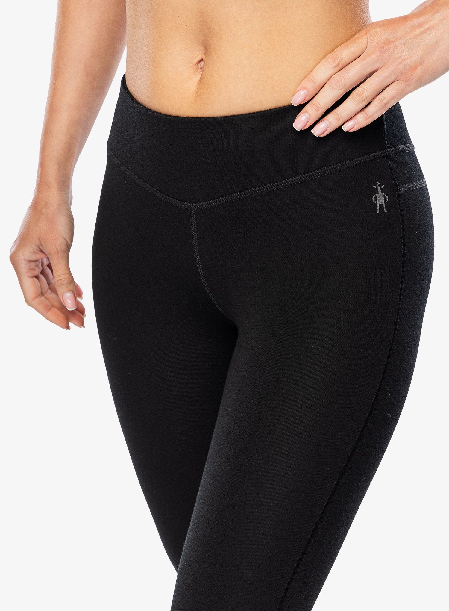 Термолегінси жіночі Smartwool Classic Merino BL Bottom - black
