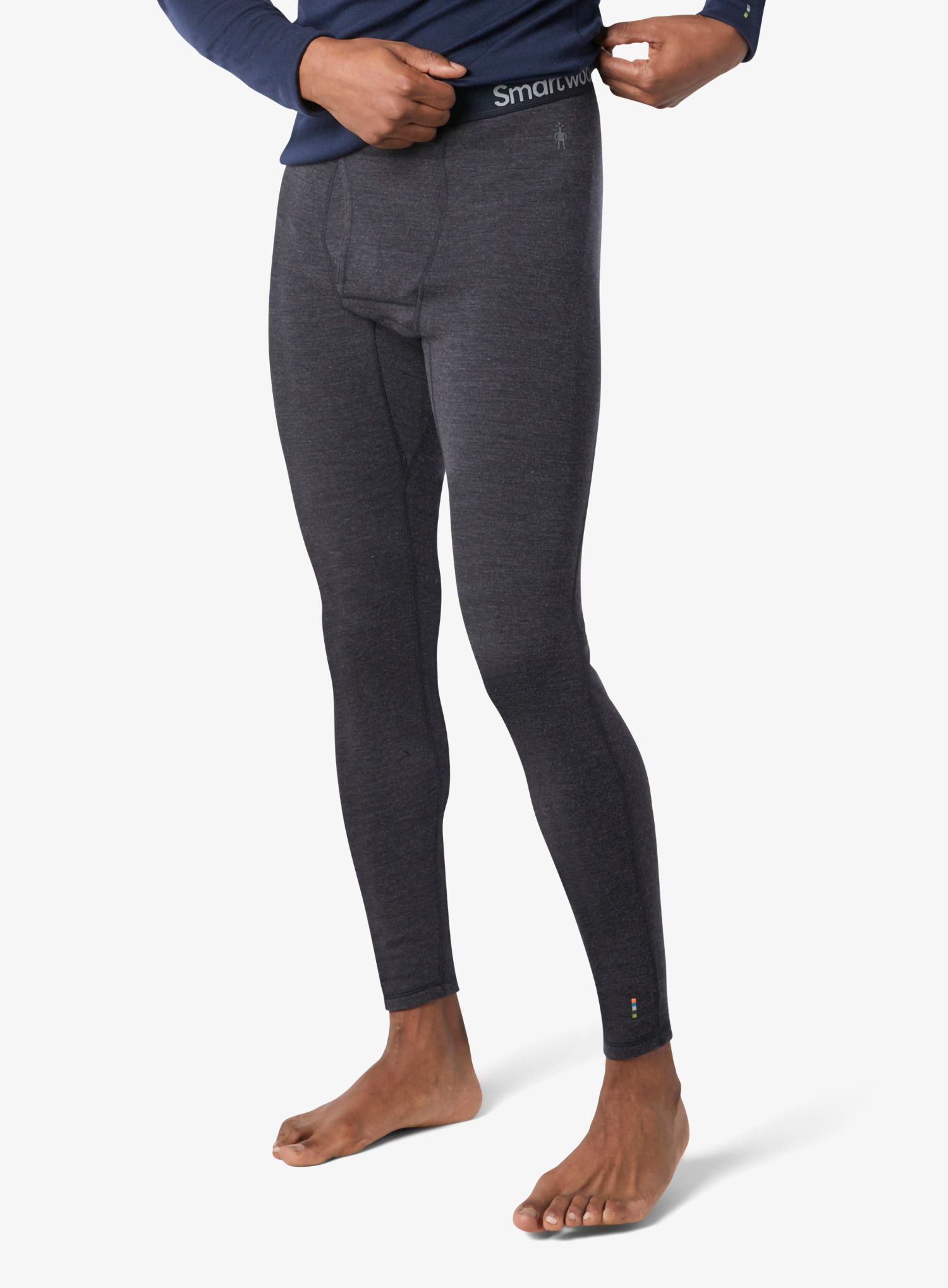 Термолегінси Smartwool Classic Thermal Merino Base Layer Bottom Boxed - charcoal heather