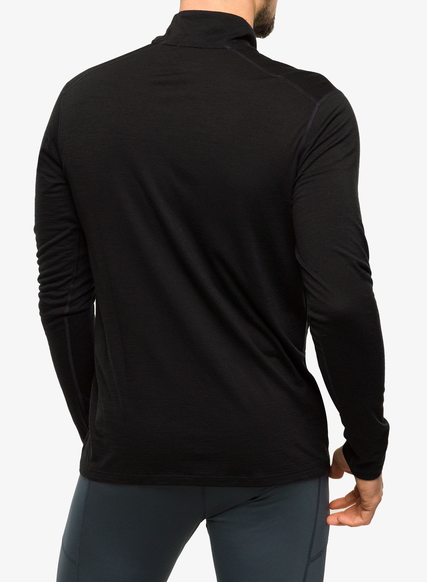 Термокофта Smartwool Classic Merino Base Layer 1/4 Zip Boxed - black