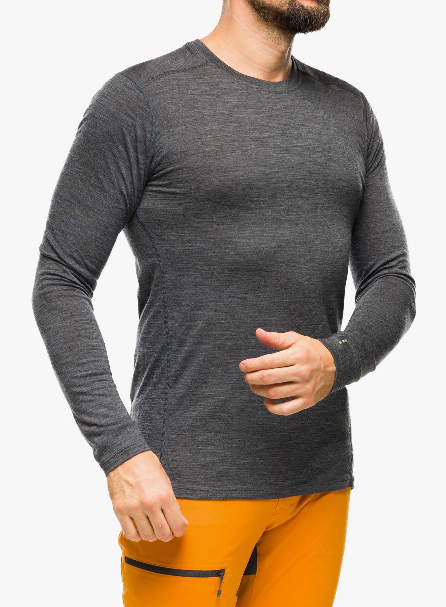Термокофта Smartwool Classic Merino Base Layer LS Boxed - iron heather