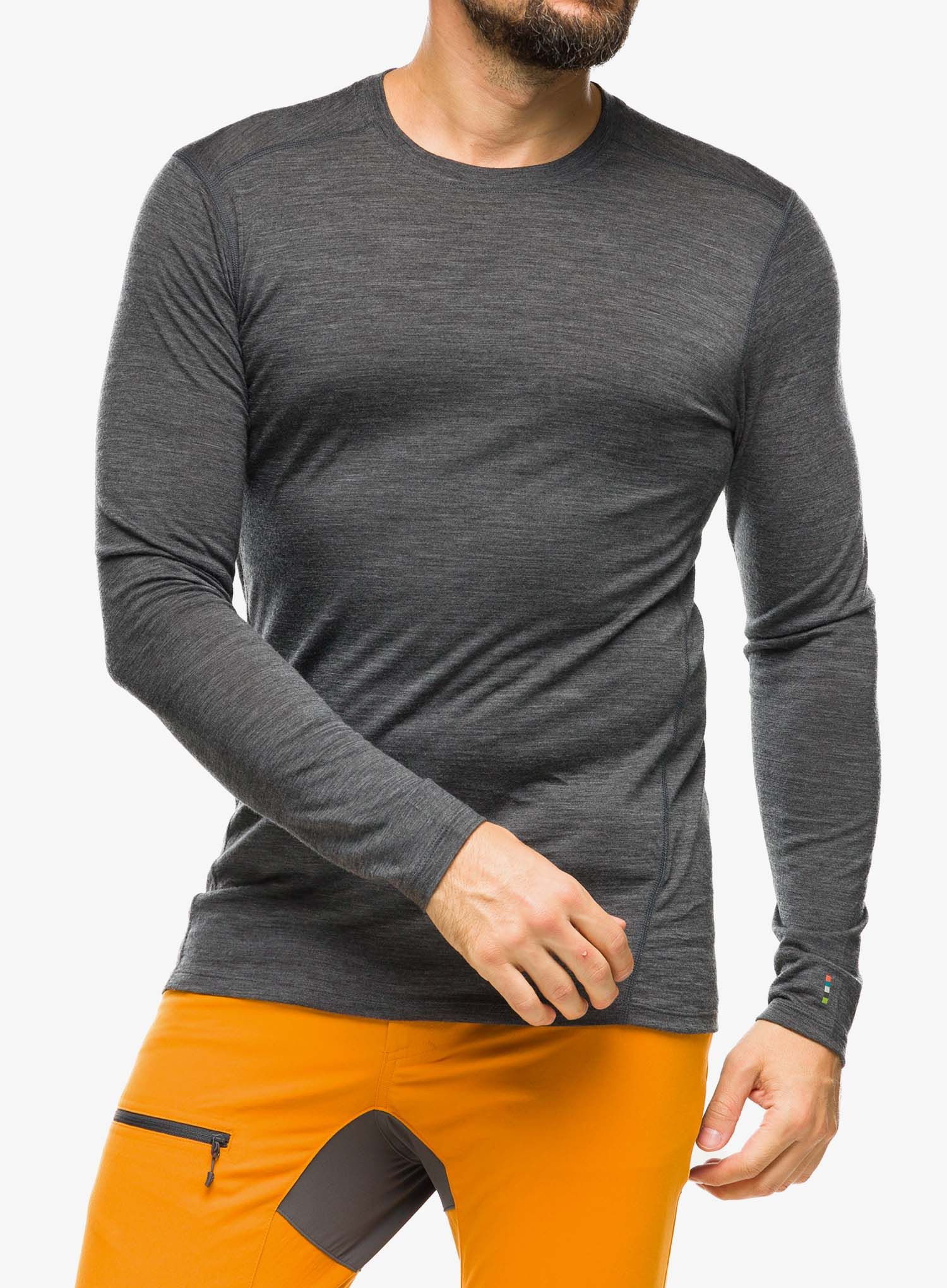 Термокофта Smartwool Classic Merino Base Layer LS Boxed - iron heather