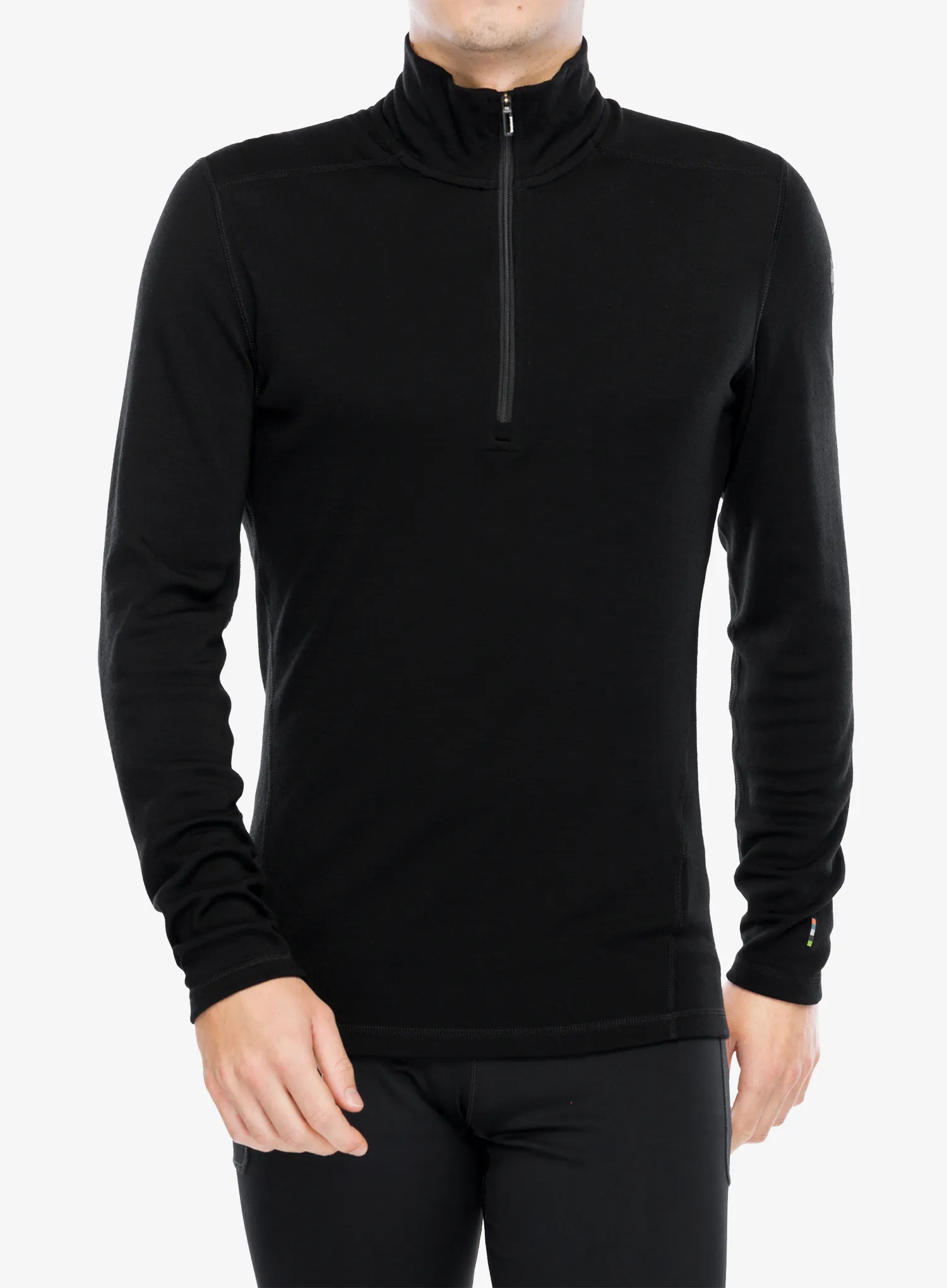 Термокофта Smartwool Classic Thermal Merino Base Layer 1/4 Zip Boxed - black