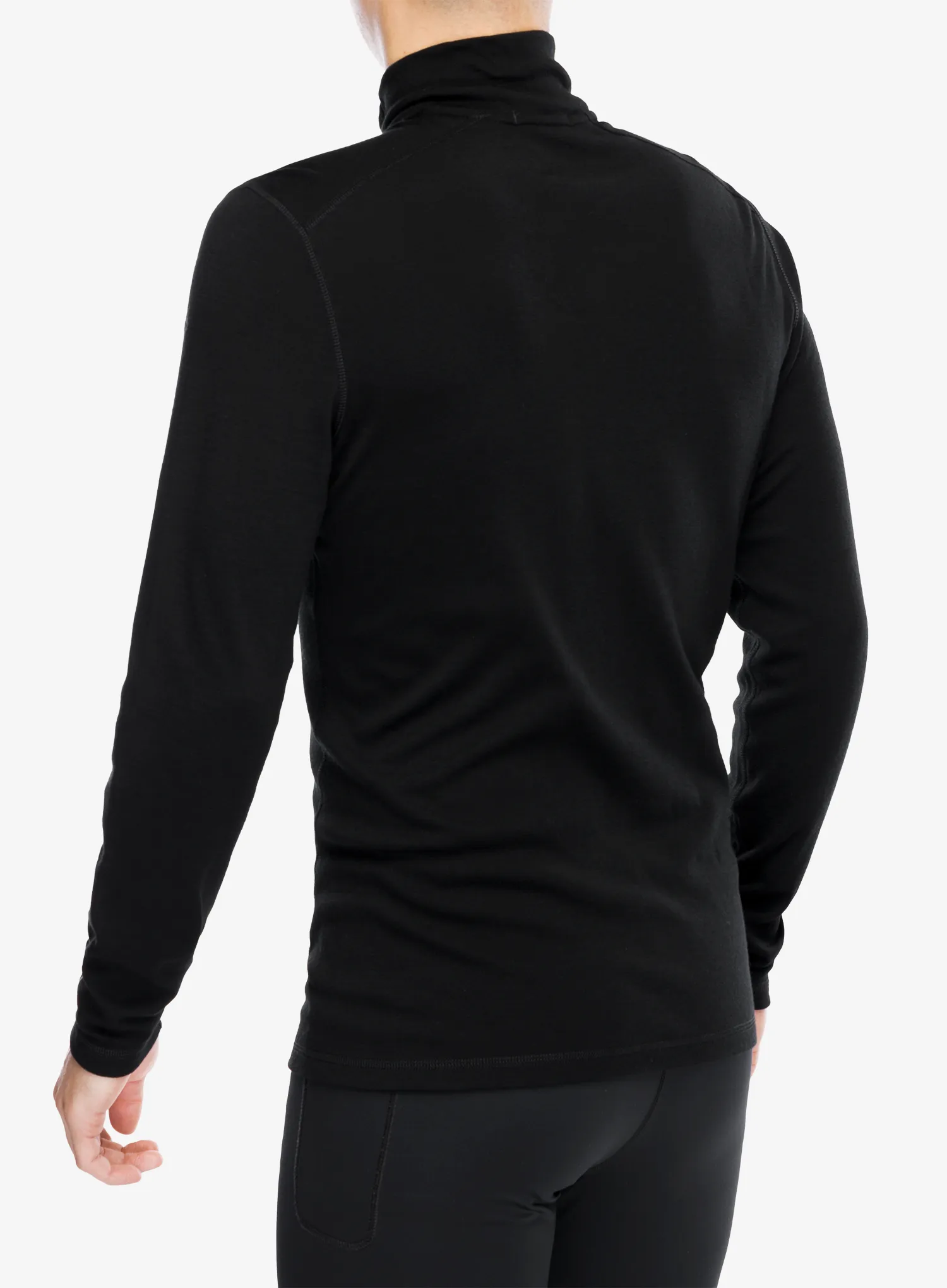 Термокофта Smartwool Classic Thermal Merino Base Layer 1/4 Zip Boxed - black