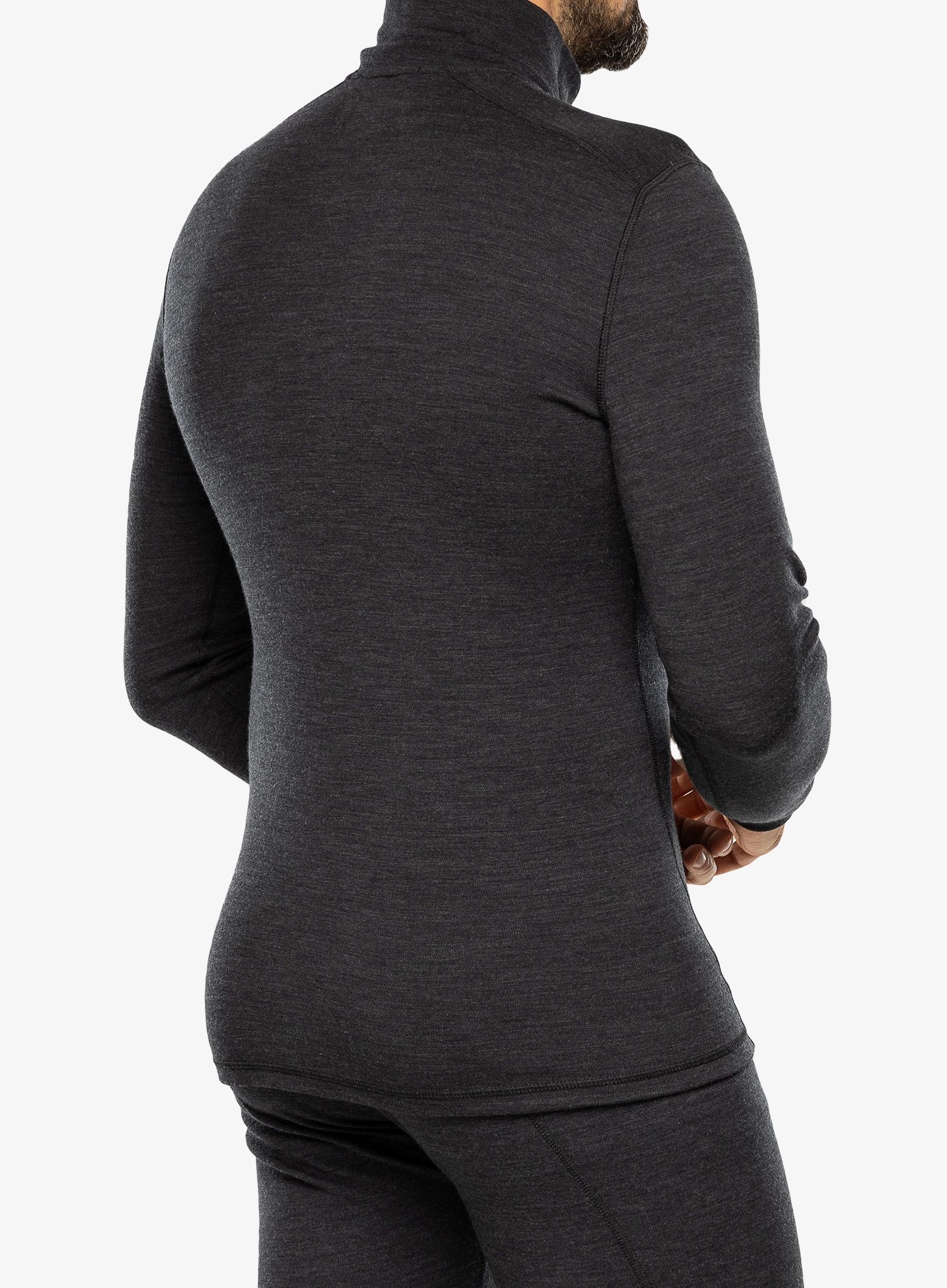 Термокофта Smartwool Classic Thermal Merino Base Layer 1/4 Zip Boxed - heather