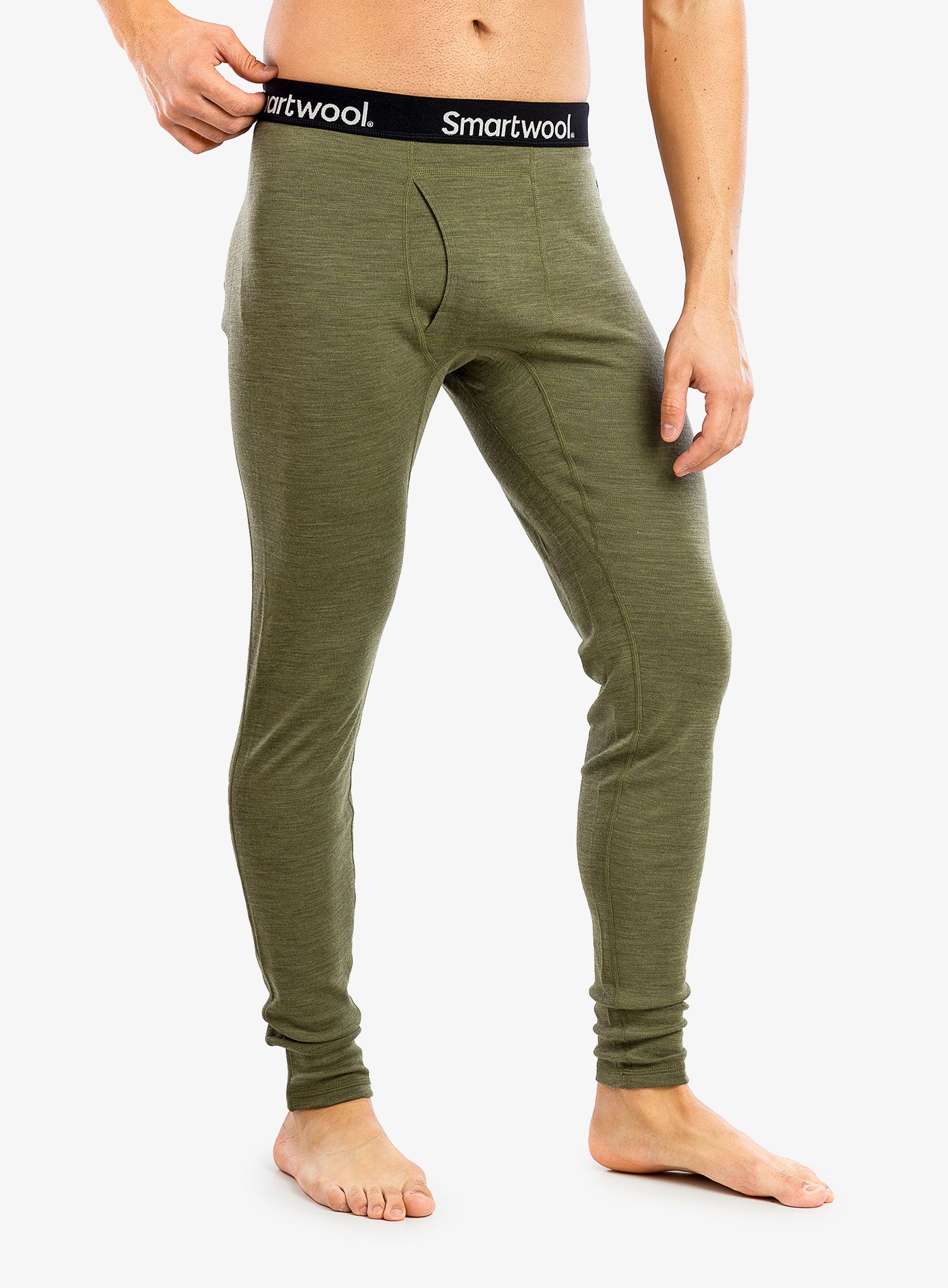 Термолегінси Smartwool Classic Thermal Merino Base Layer Bottom - winter moss