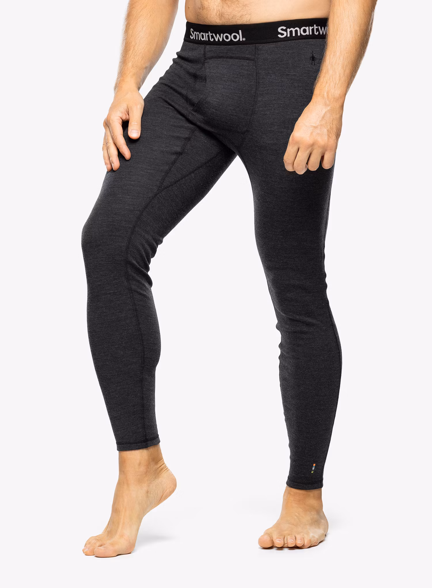 Термолегінси Smartwool Classic Thermal Merino Base Layer Bottom - charcoal heather