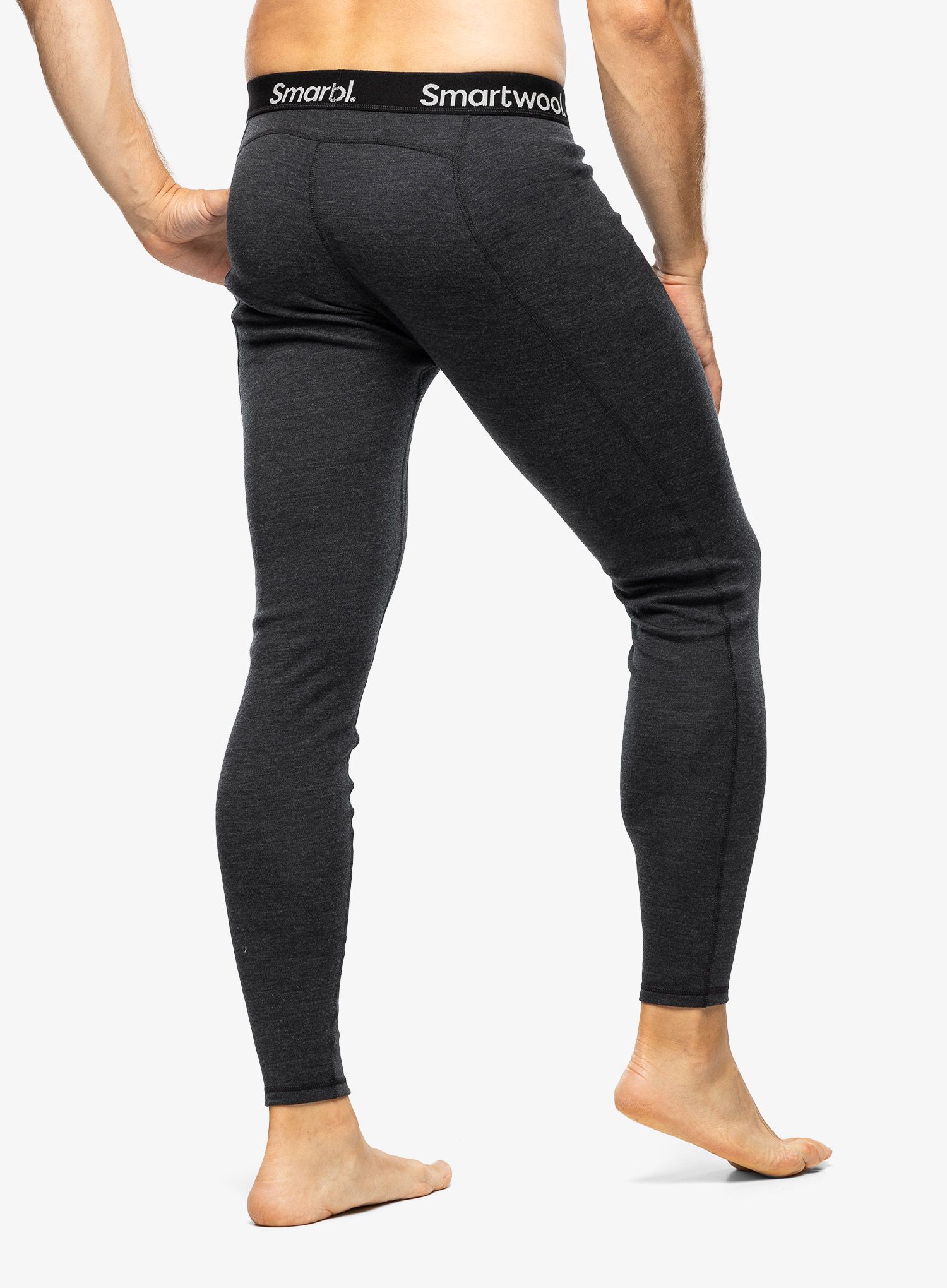 Термолегінси Smartwool Classic Thermal Merino Base Layer Bottom - charcoal heather