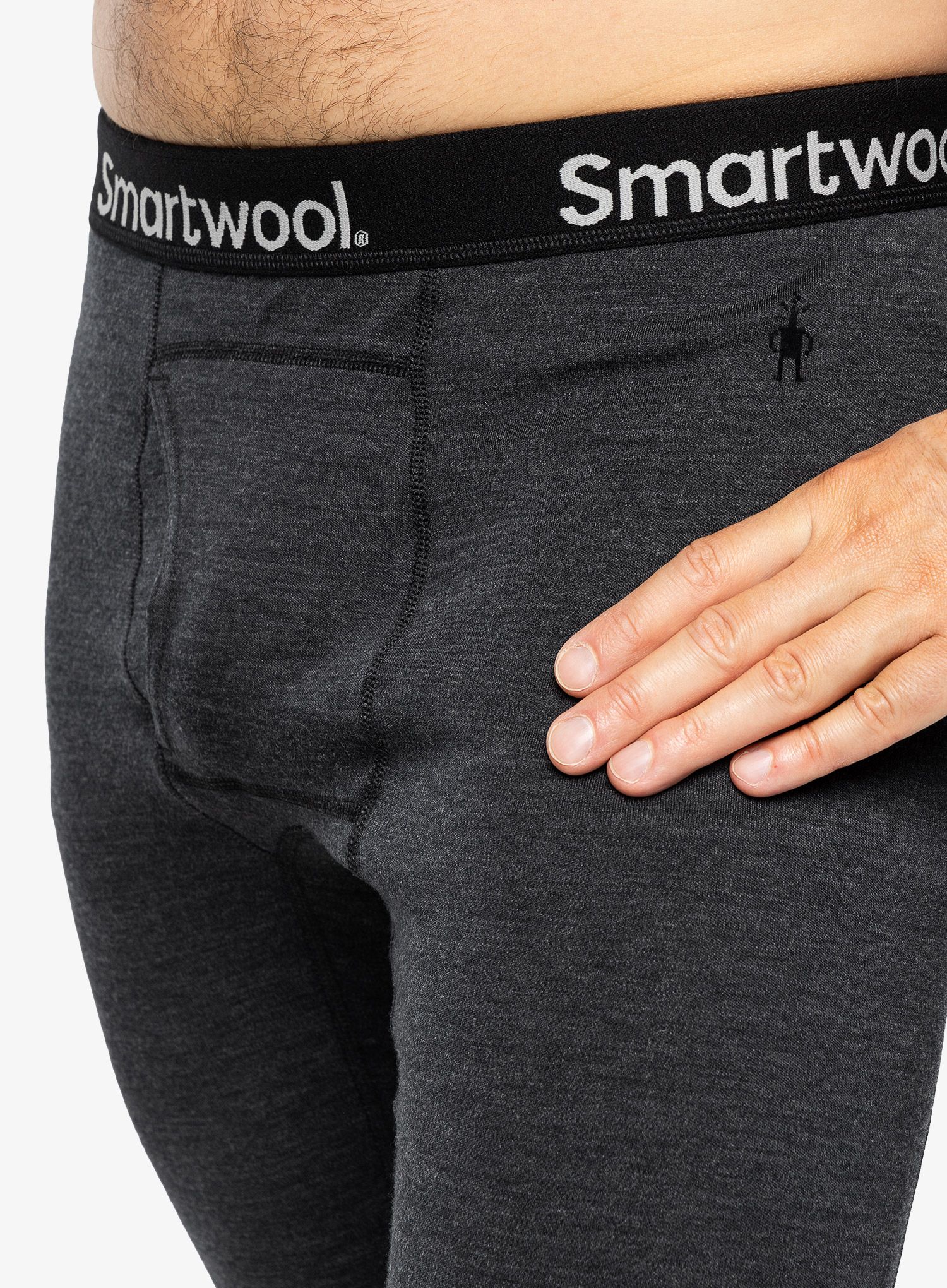 Термолегінси Smartwool Classic Thermal Merino Base Layer Bottom - charcoal heather