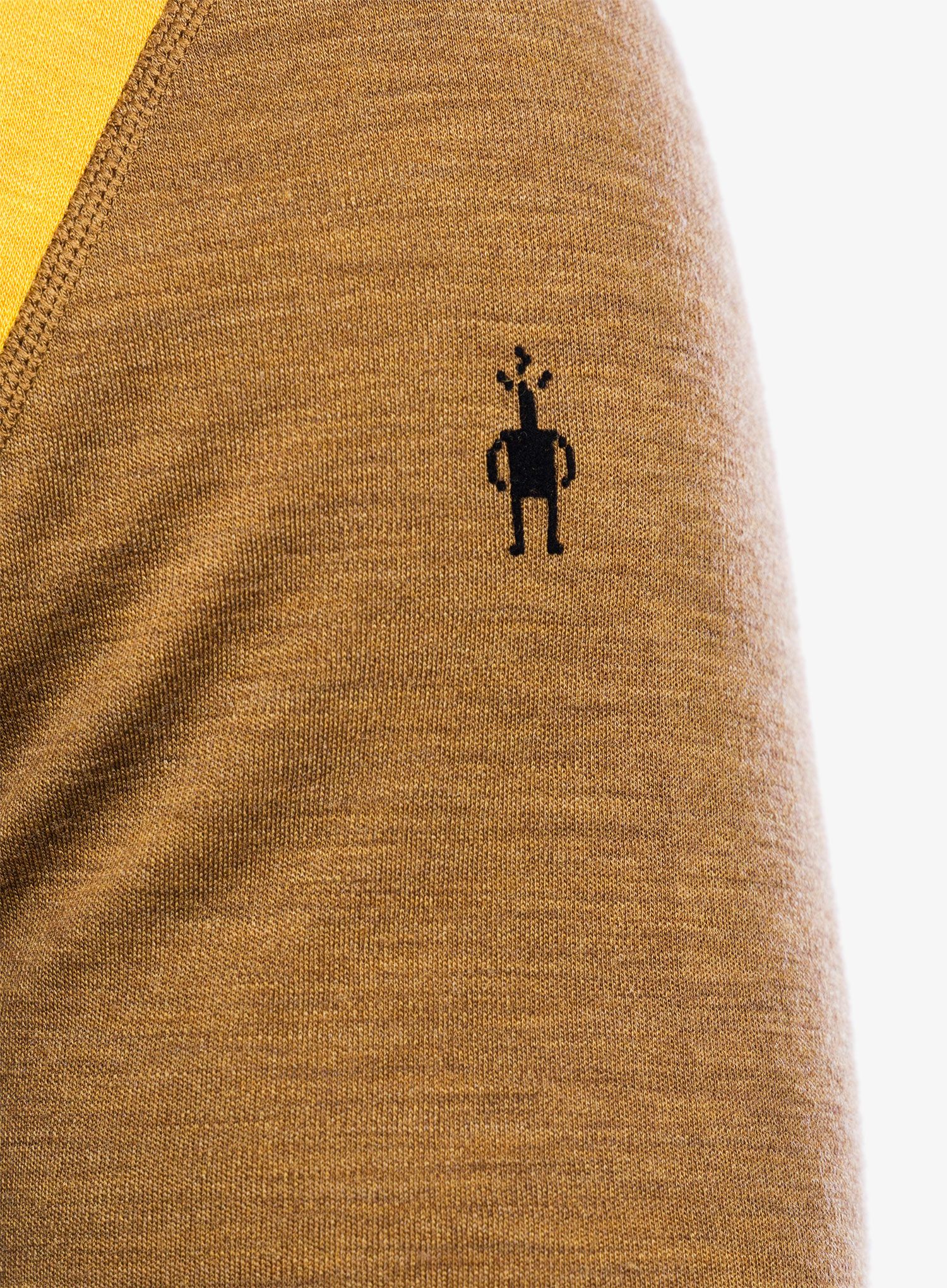 Термокофта Smartwool Classic Thermal Merino Base Layer Colorblock Crew Boxed - fox brown heather