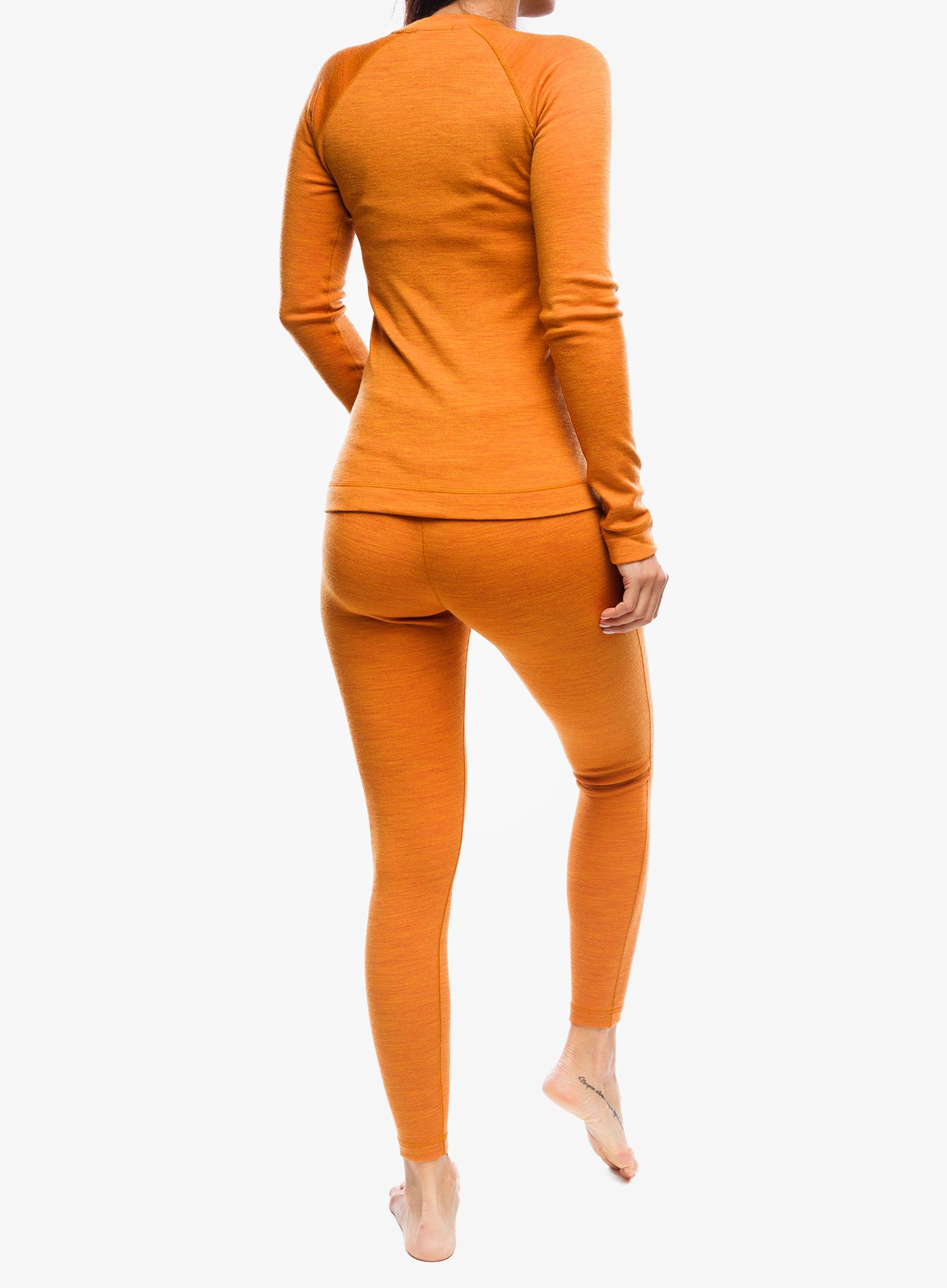 Кофта жіноча Smartwool Classic Thermal Merino Base Layer Crew Boxed - marmalade heather