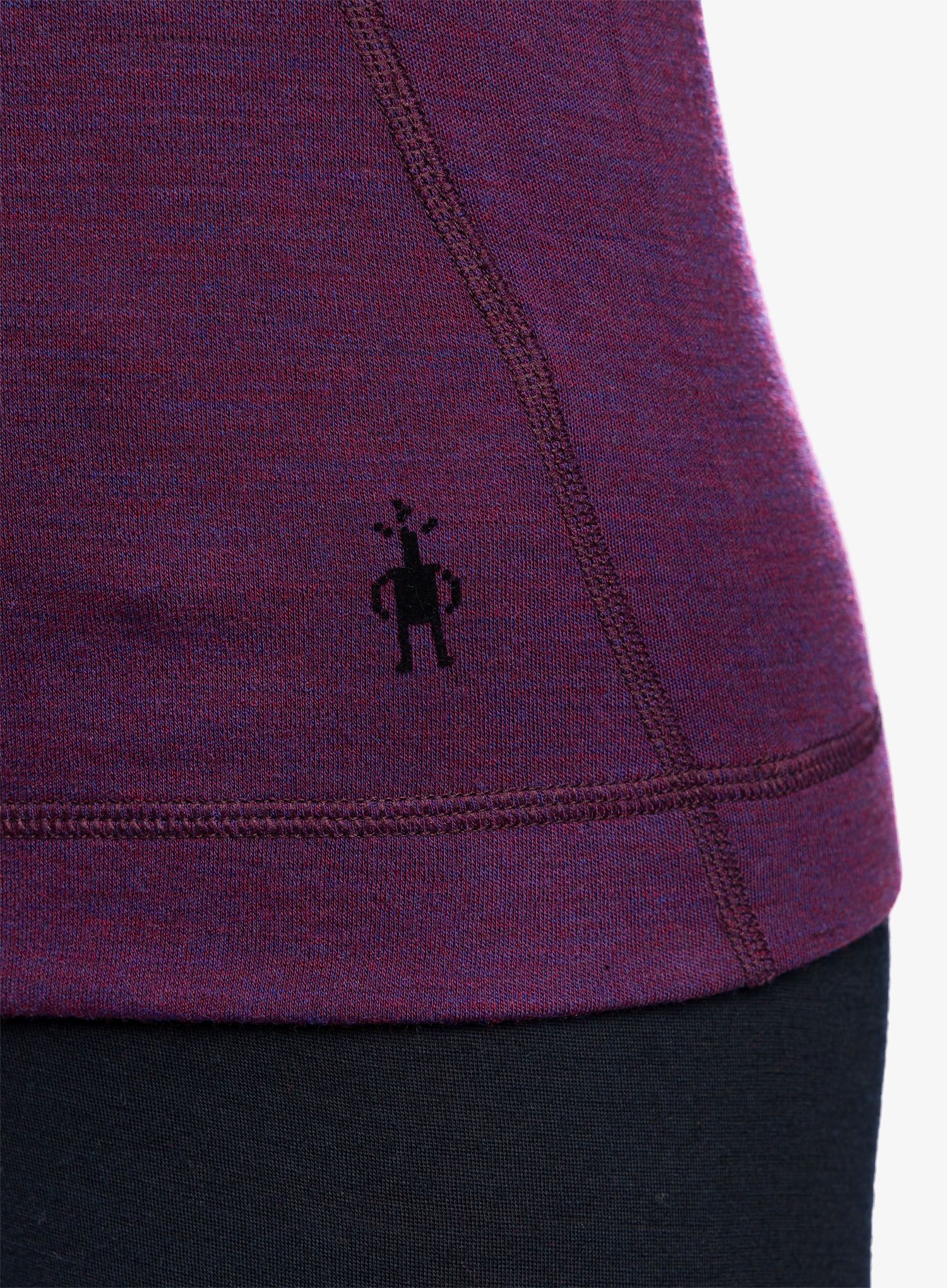 Кофта жіноча Smartwool Classic Thermal Merino Base Layer Crew Boxed - purple iris heather
