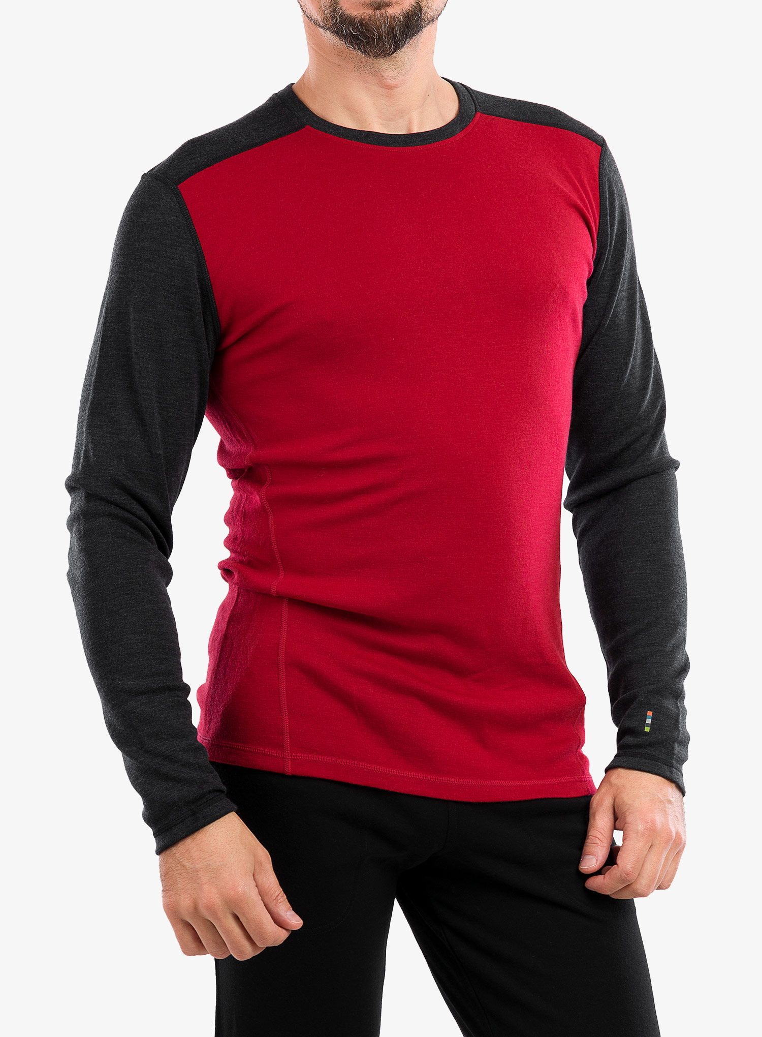 Кофта Smartwool Classic Thermal Merino Base Layer Crew Boxed - rythmic red