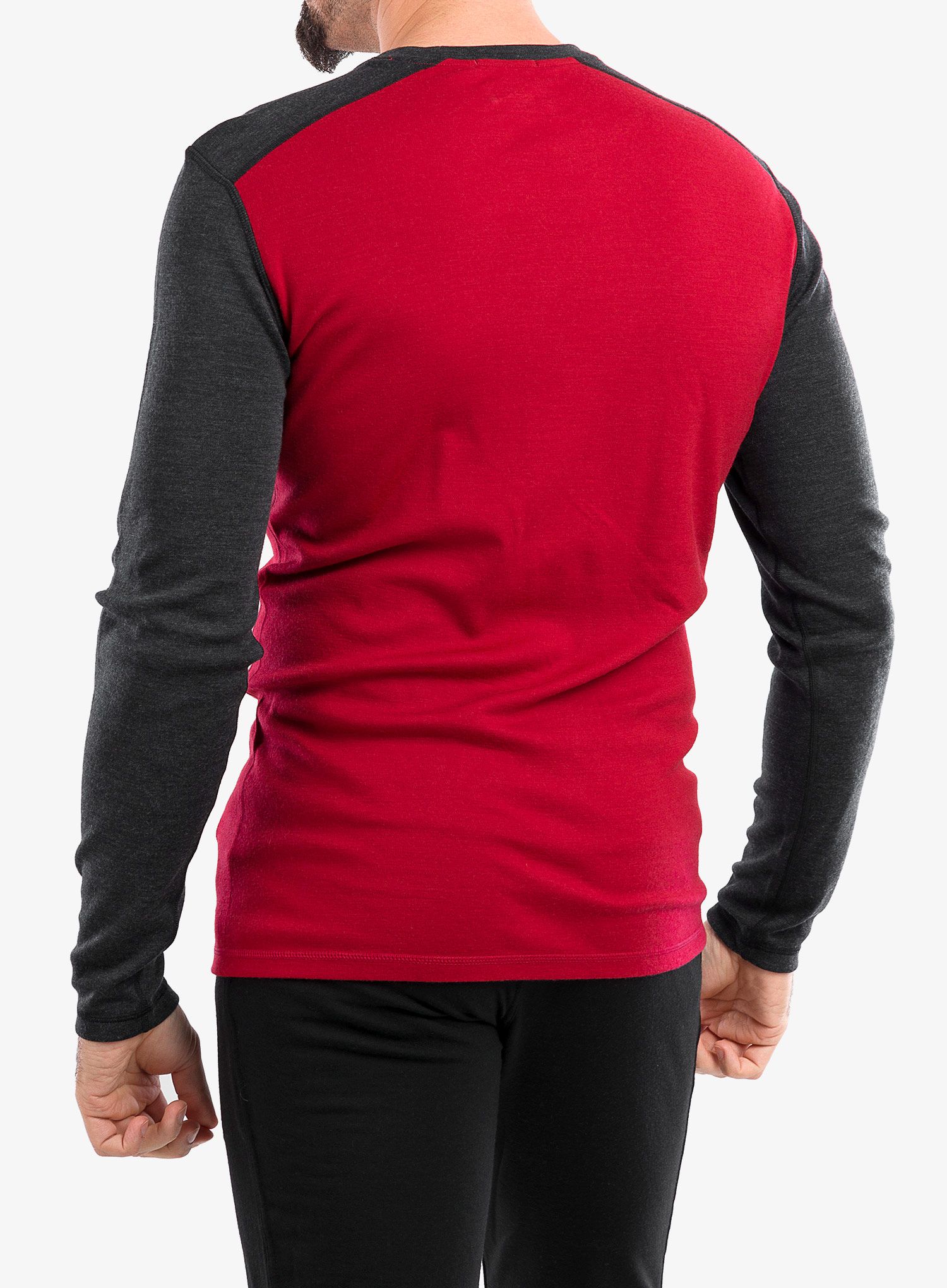 Кофта Smartwool Classic Thermal Merino Base Layer Crew Boxed - rythmic red