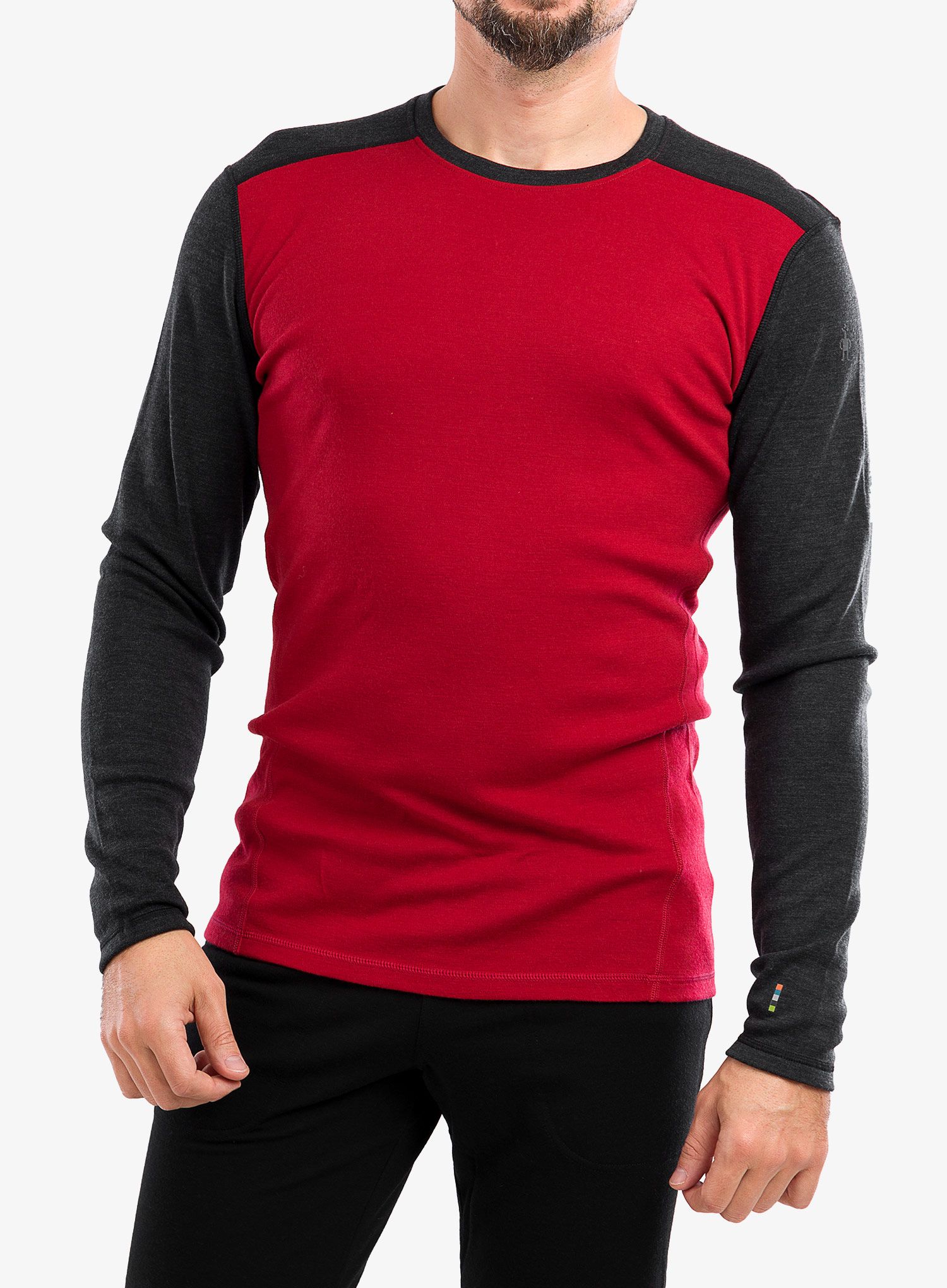 Кофта Smartwool Classic Thermal Merino Base Layer Crew Boxed - rythmic red