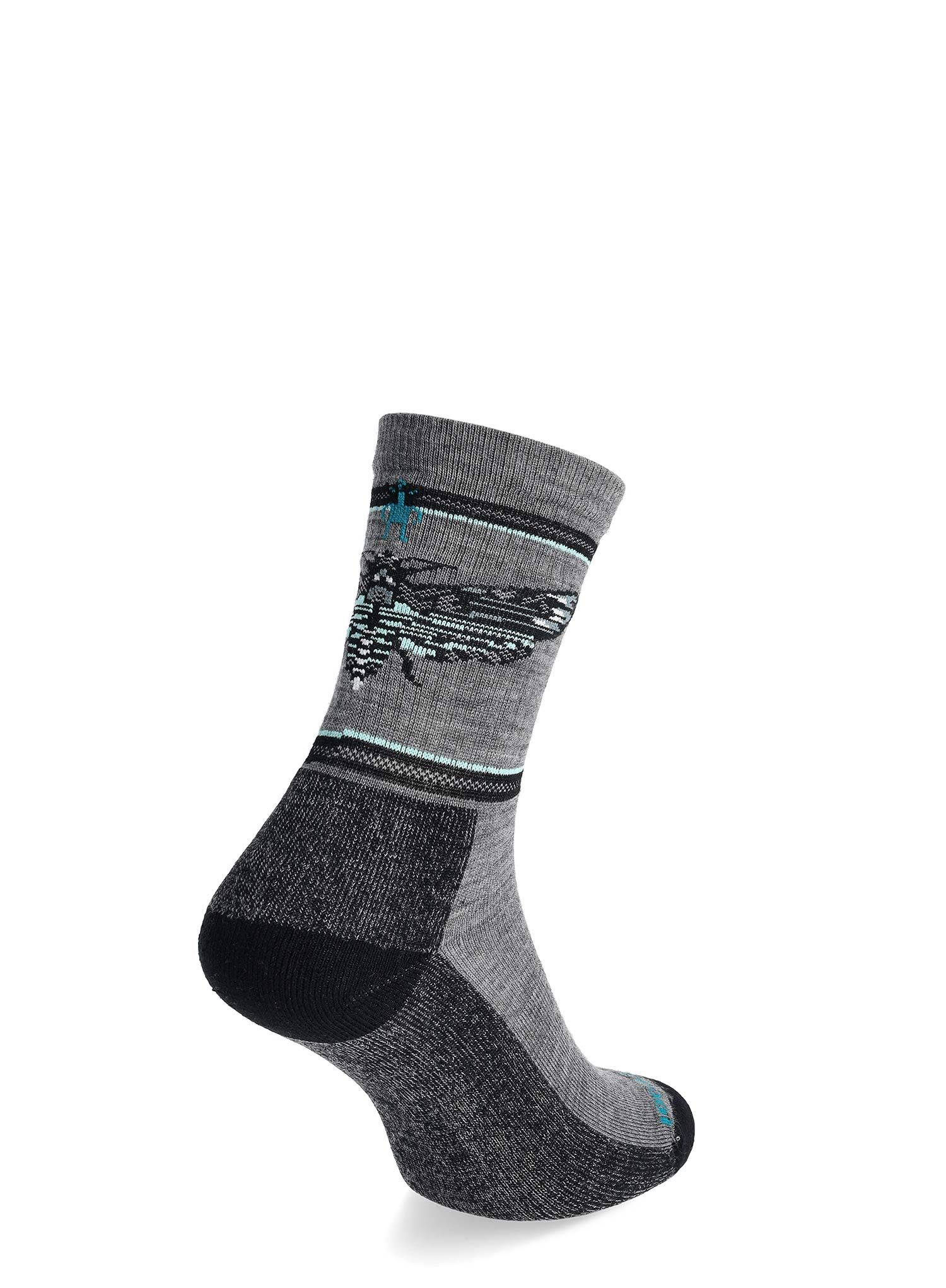 Шкарпетки з мериноса Smartwool Everyday Forest Loot 2 Crew Socks - medium gray