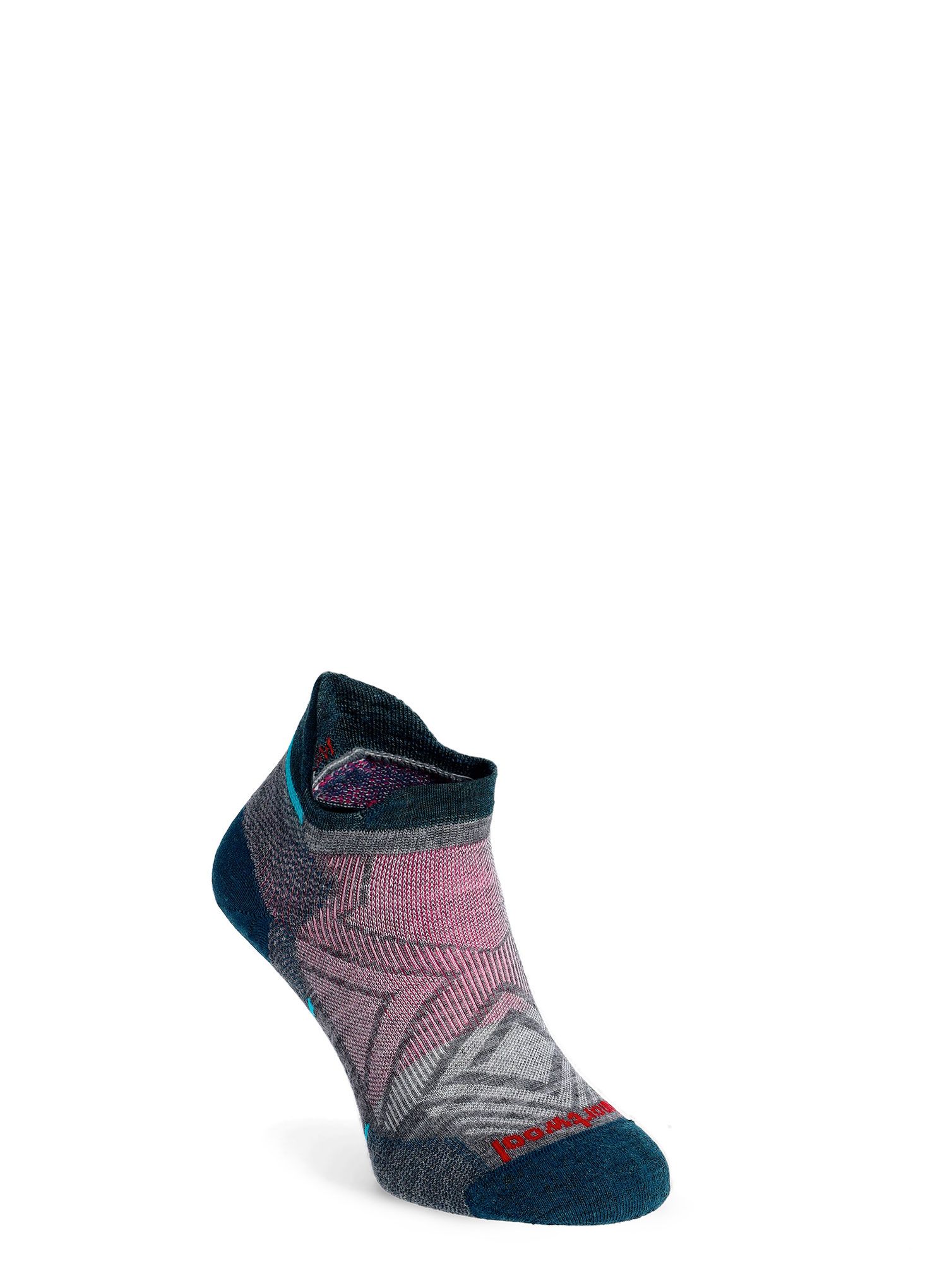 Шкарпетки з мериноса жіночі Smartwool Run Zero Cushion Low Ankle Socks - medium gray