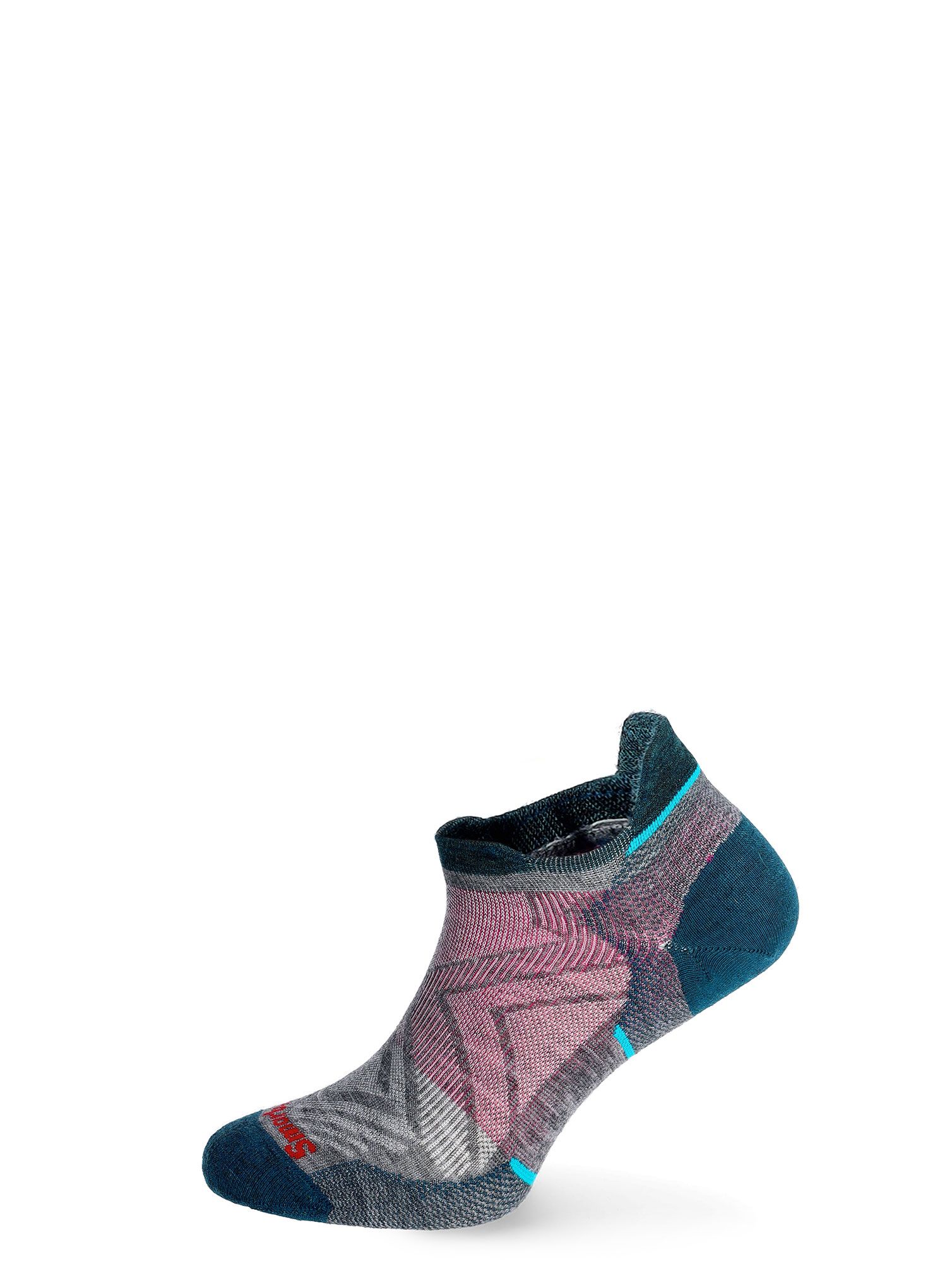 Шкарпетки з мериноса жіночі Smartwool Run Zero Cushion Low Ankle Socks - medium gray