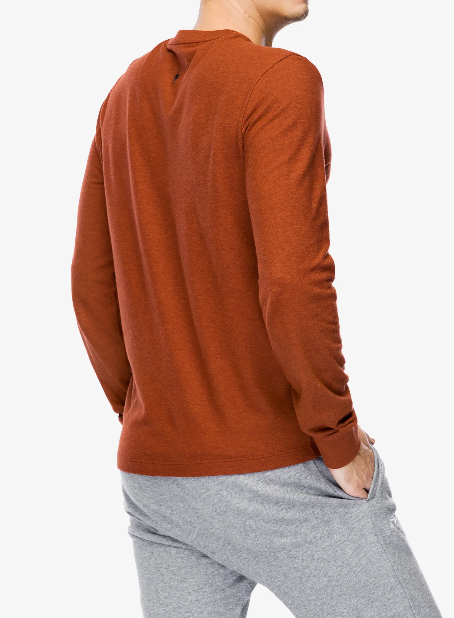 Кофта без каптура Smartwool Gondola Ride Graphic Long Sleeve Tee - pecan brown