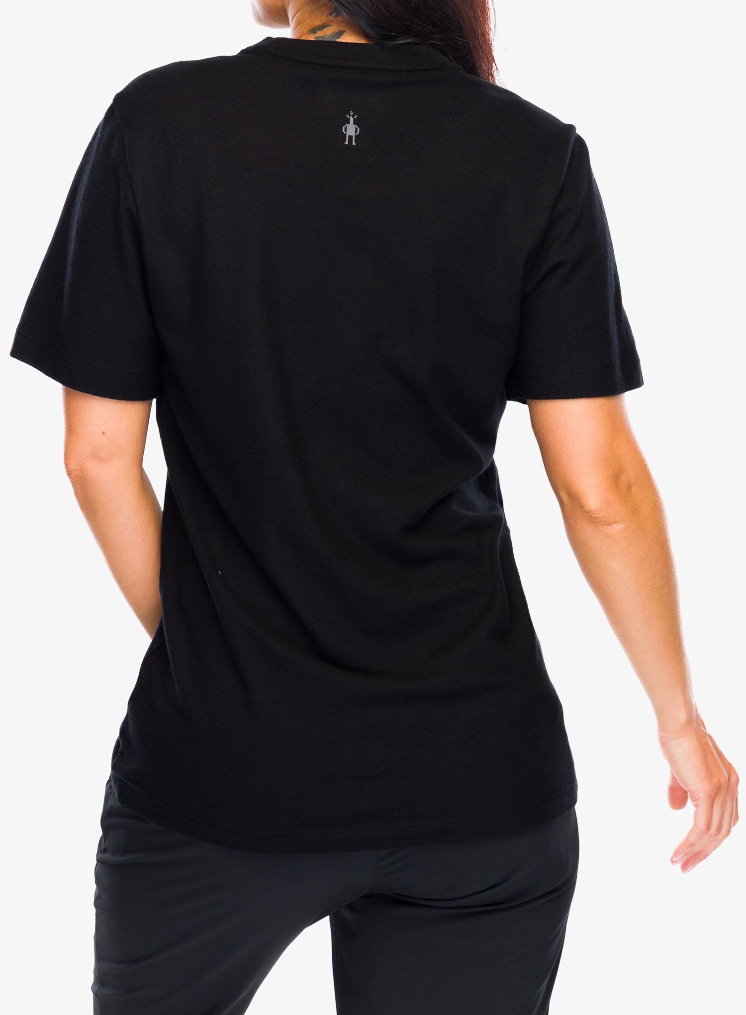 Футболка з мериноса Smartwool Gone Camping Graphic Short Sleeve Tee  - black