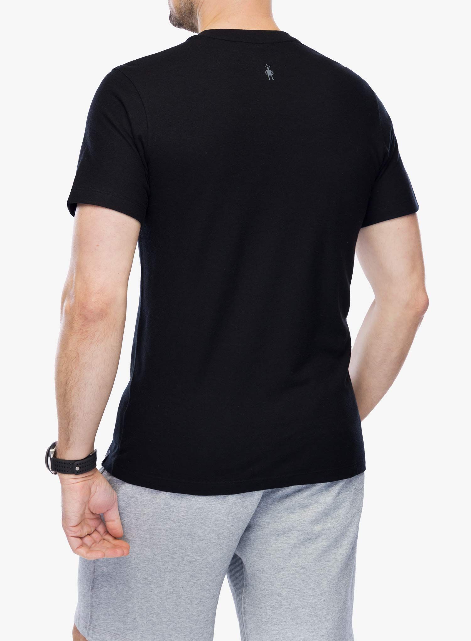 Футболка з мериноса Smartwool Gone Camping Graphic Short Sleeve Tee  - black