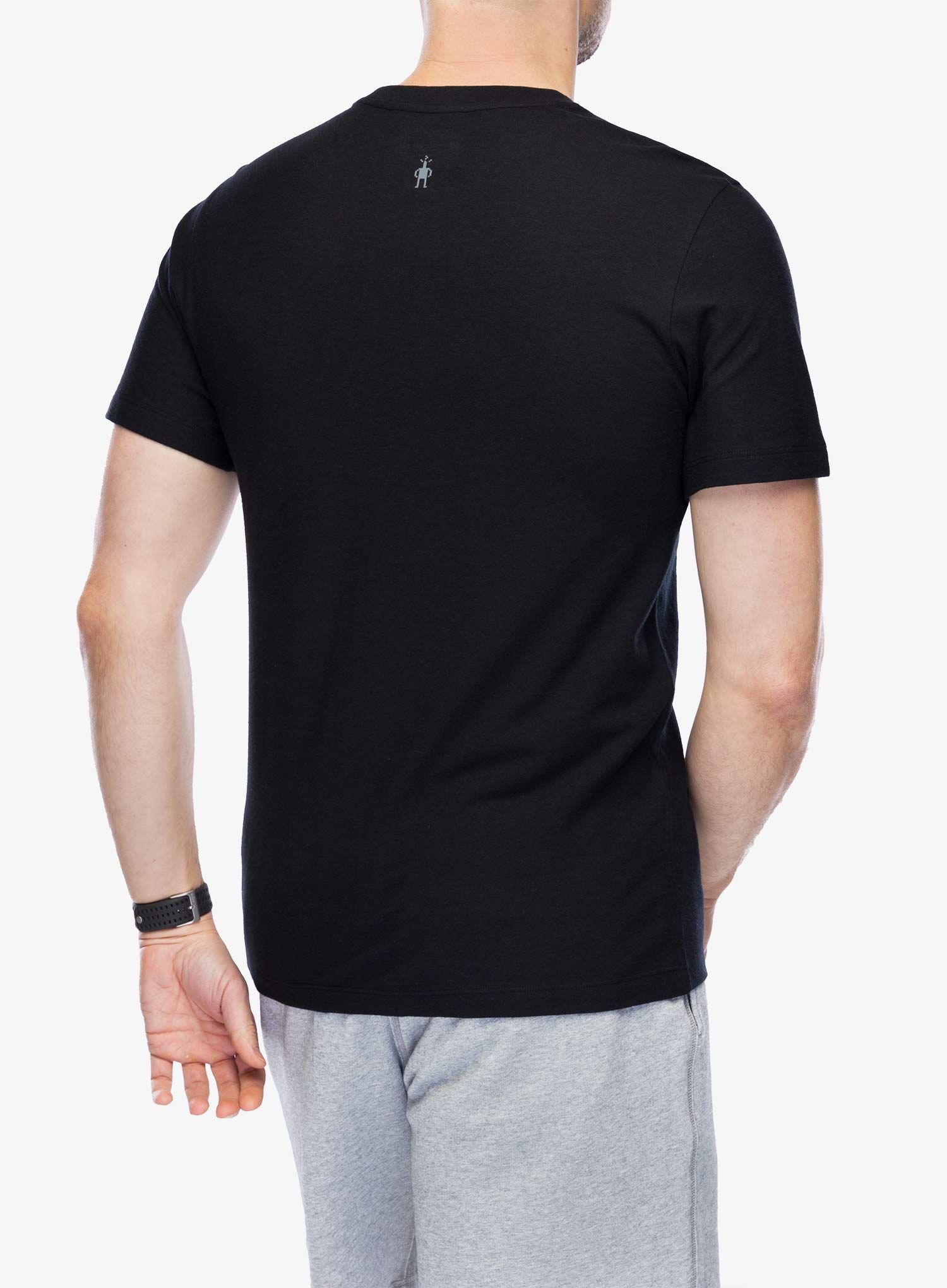 Футболка з мериноса Smartwool Gone Camping Graphic Short Sleeve Tee  - black