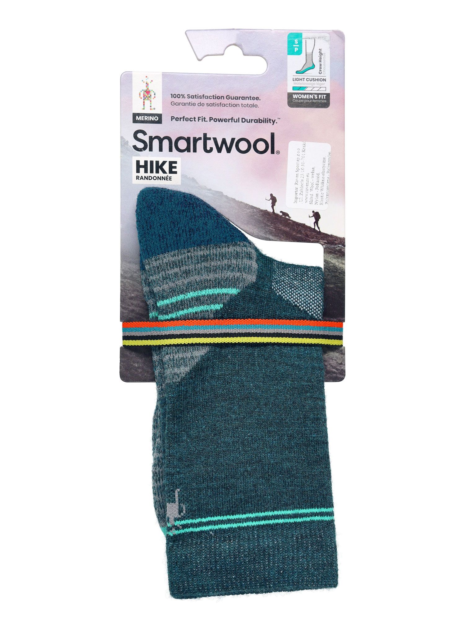 Шкарпетки з мериноса жіночі Smartwool Hike LC Crw - twilight blue