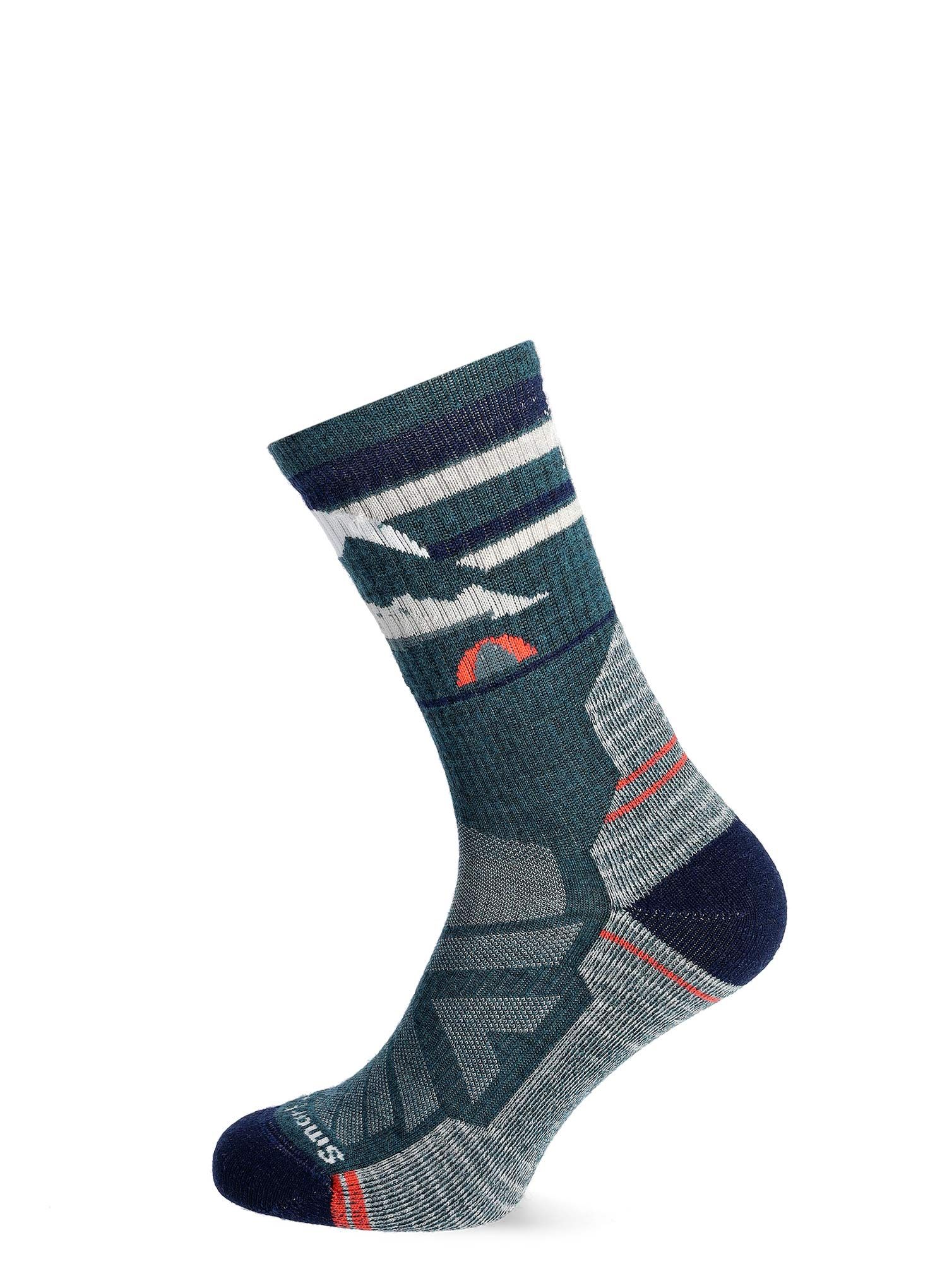 Шкарпетки з мериноса жіночі Smartwool  Hike Light Cushion New Pattern Crew Socks - twilight blue