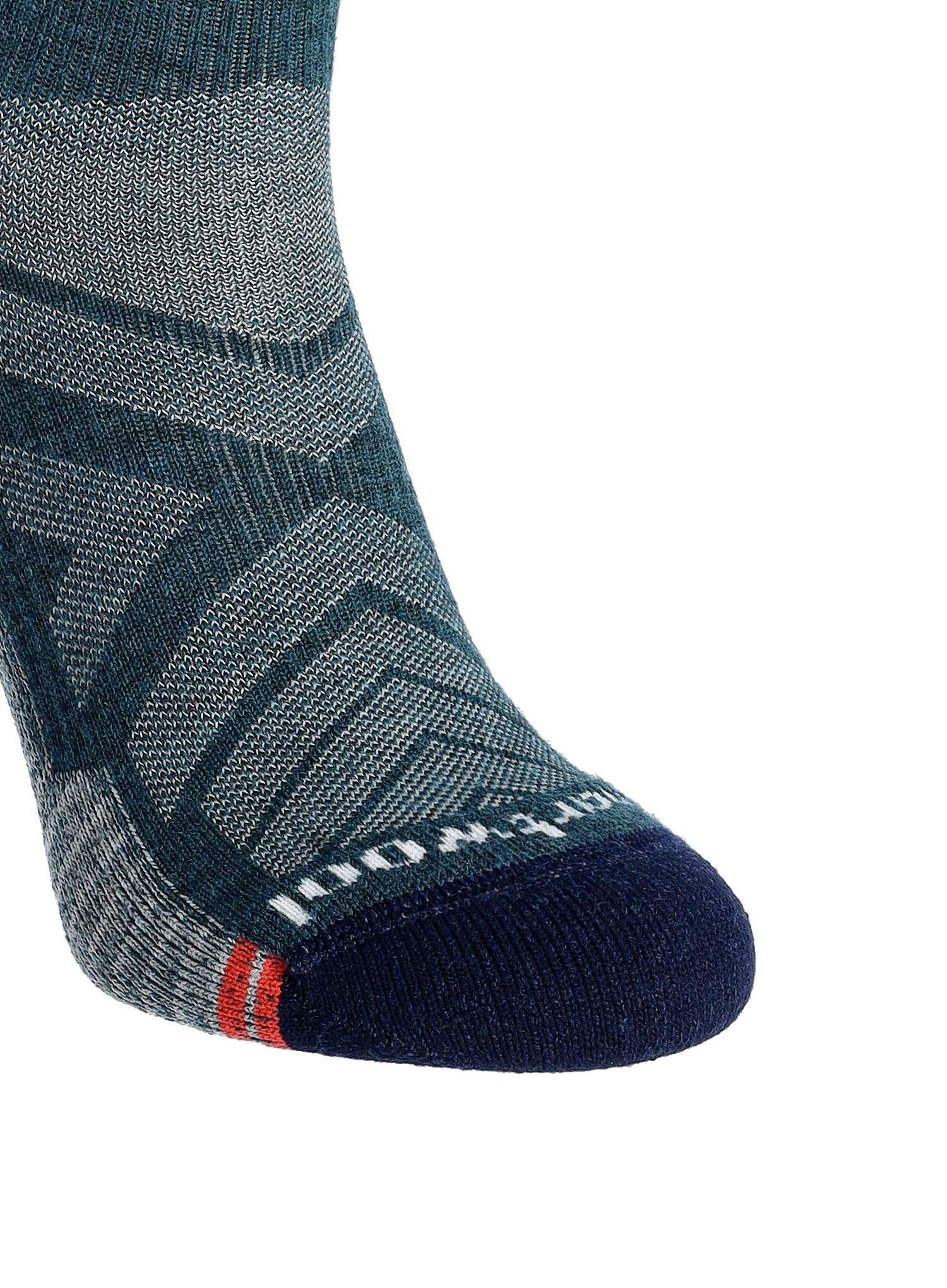 Шкарпетки з мериноса жіночі Smartwool  Hike Light Cushion New Pattern Crew Socks - twilight blue