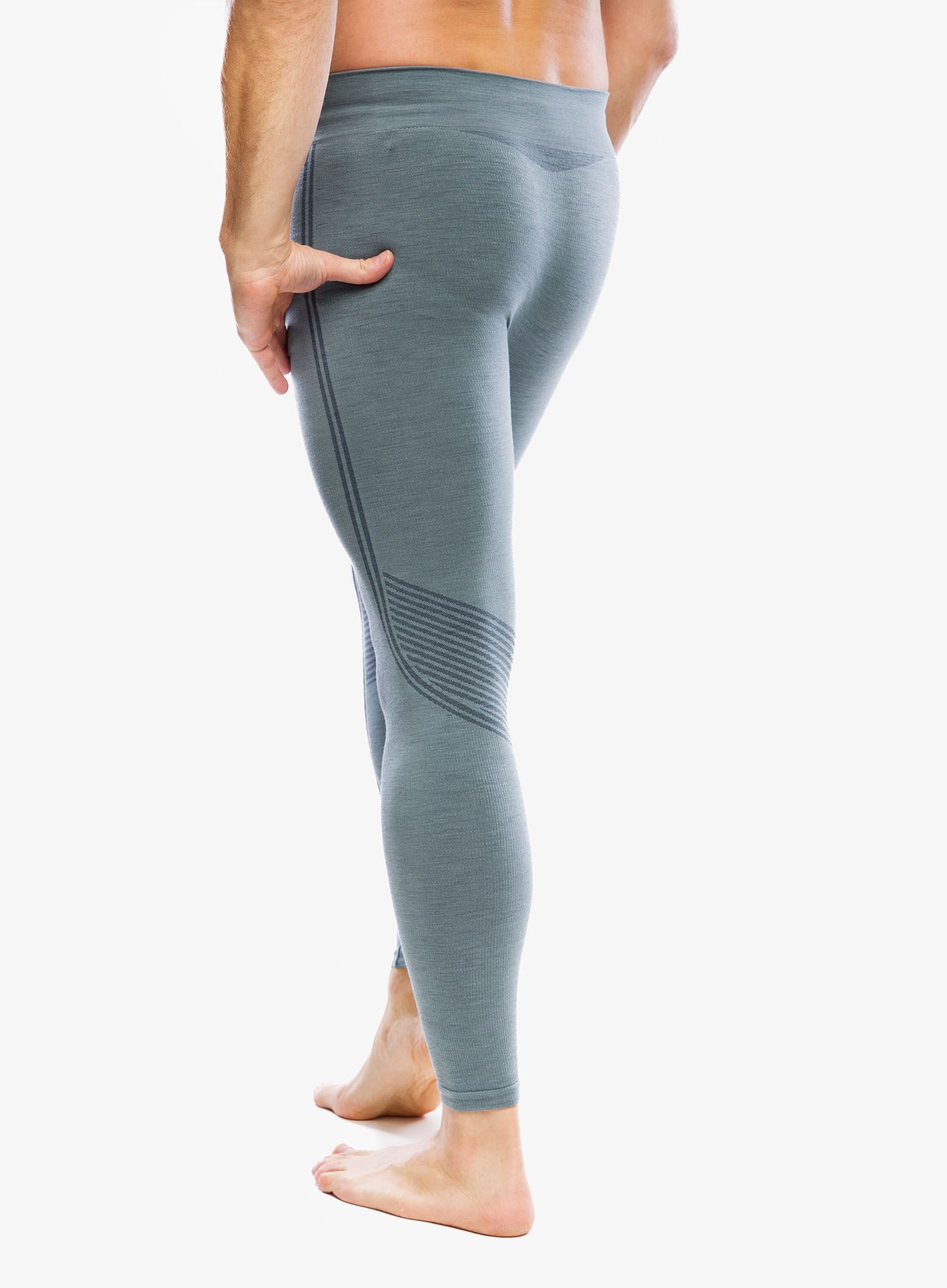 Термолегінси Smartwool Intraknit Active Base Layer Bottom - lead