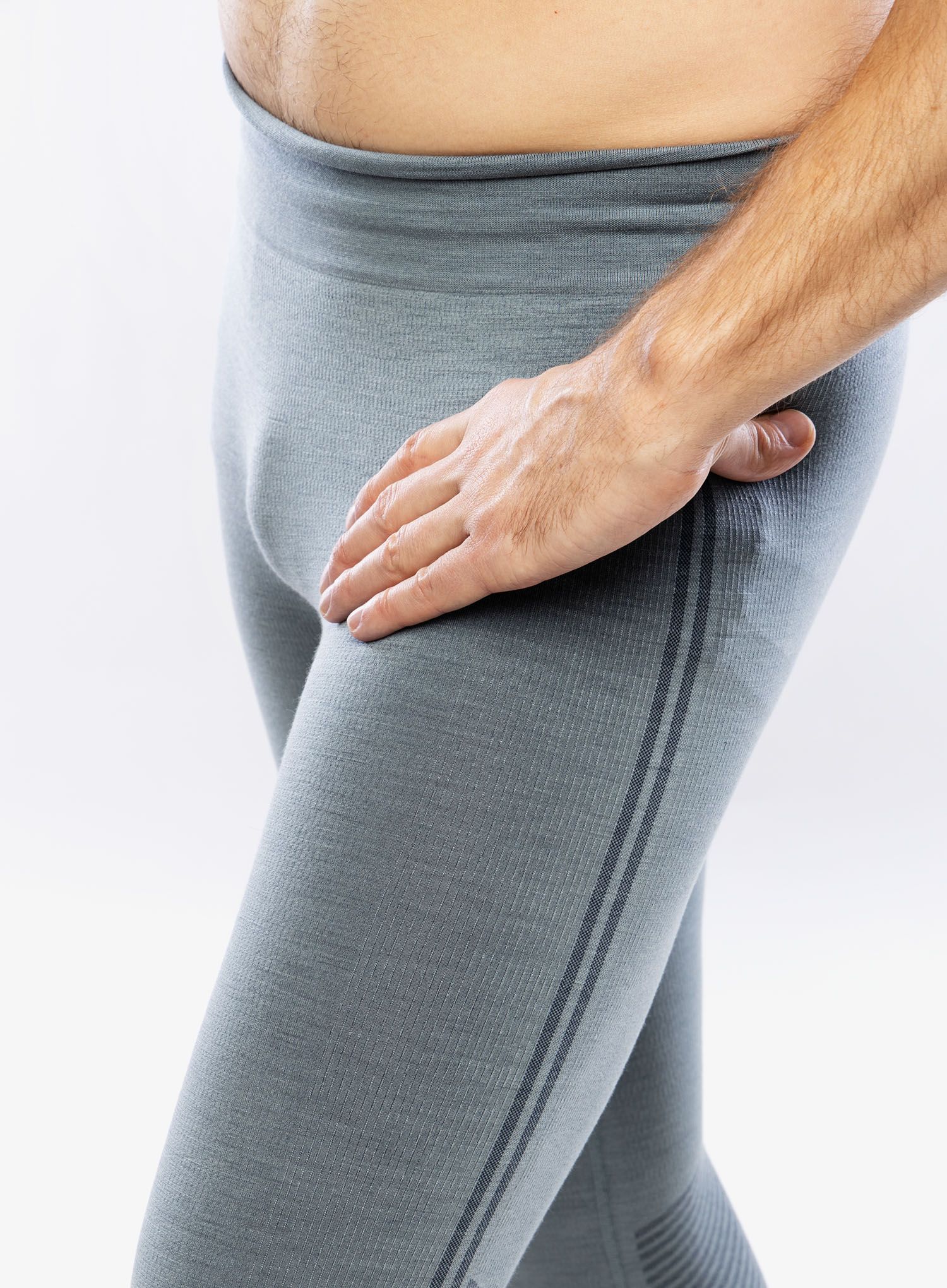 Термолегінси Smartwool Intraknit Active Base Layer Bottom - lead