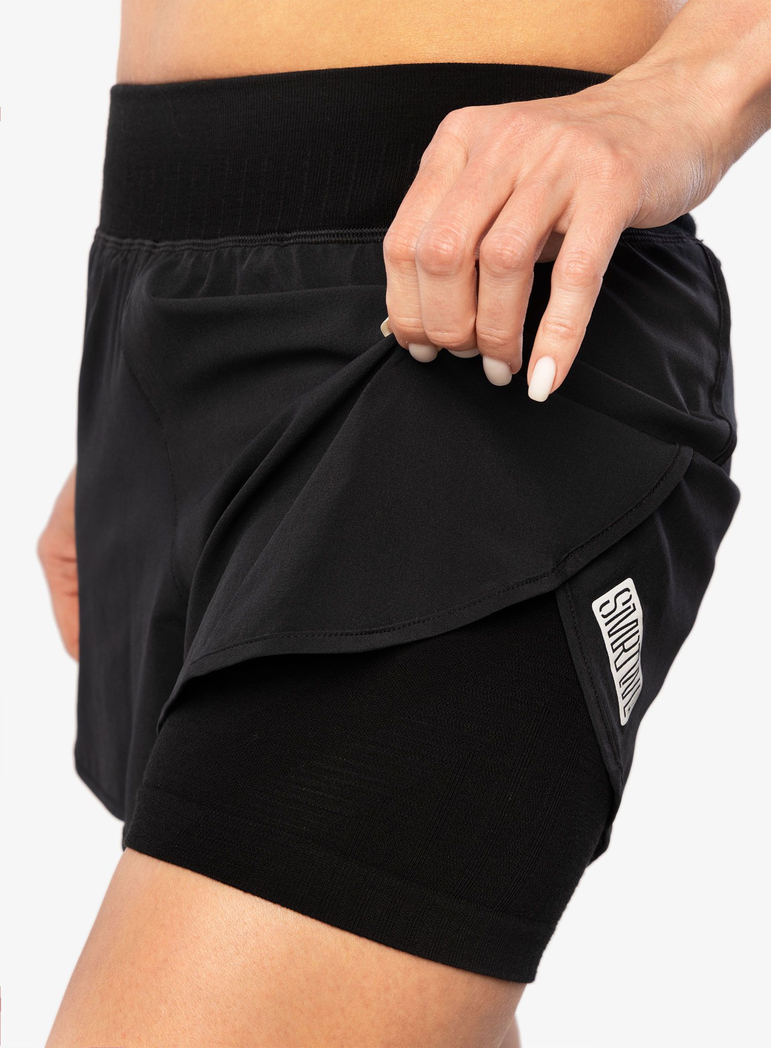 Шорти жіночі Smartwool Intraknit Active Lined Short - black