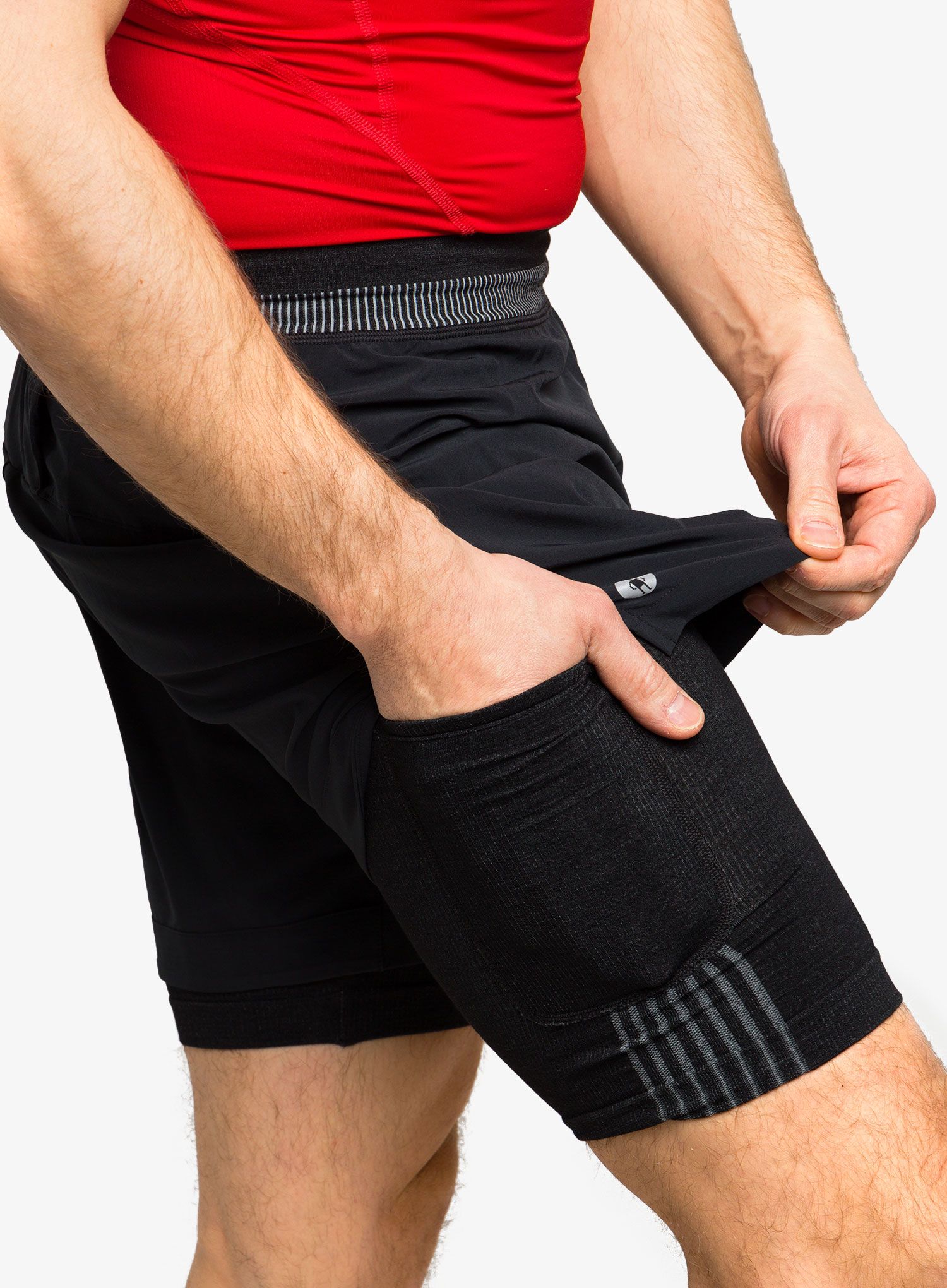 Шорти чоловічі Smartwool Intraknit Active Lined Short - black