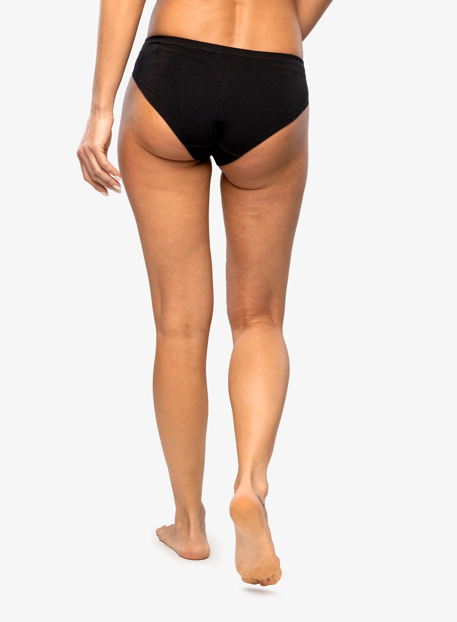 Труси жіночі Smartwool Intraknit Bikini Boxed - black