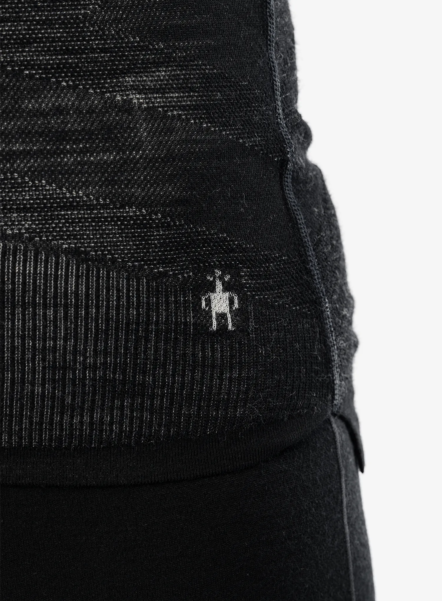 Кофта жіноча Smartwool Intraknit Merino 200 Crew - black/white