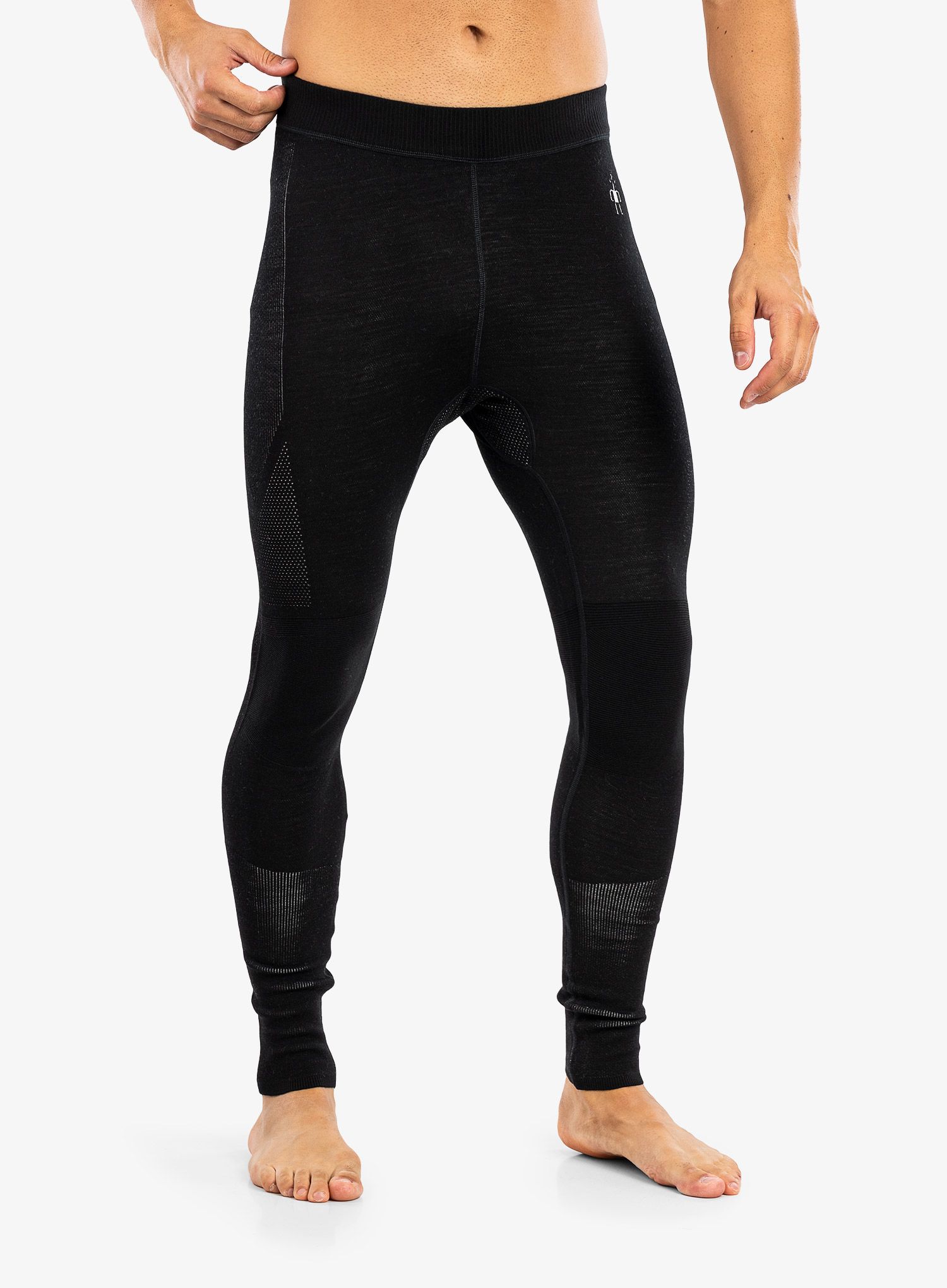 Термолегінси Smartwool Intraknit Thermal Merino Base Layer Bottom - black/white