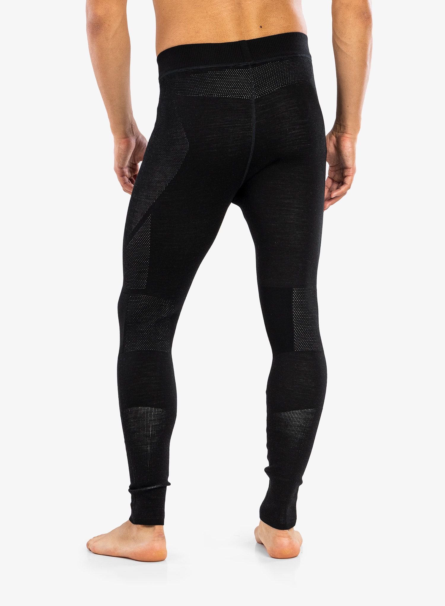 Термолегінси Smartwool Intraknit Thermal Merino Base Layer Bottom - black/white