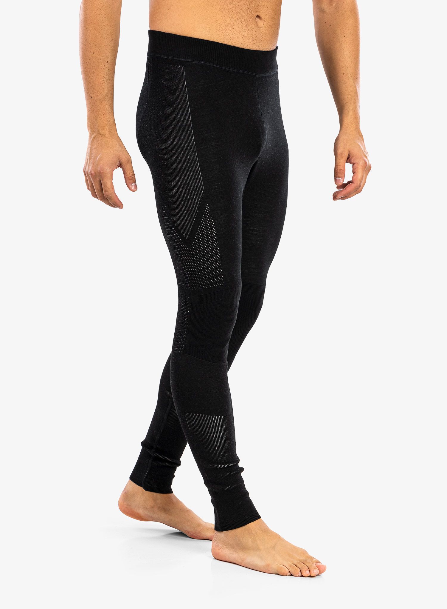 Термолегінси Smartwool Intraknit Thermal Merino Base Layer Bottom - black/white
